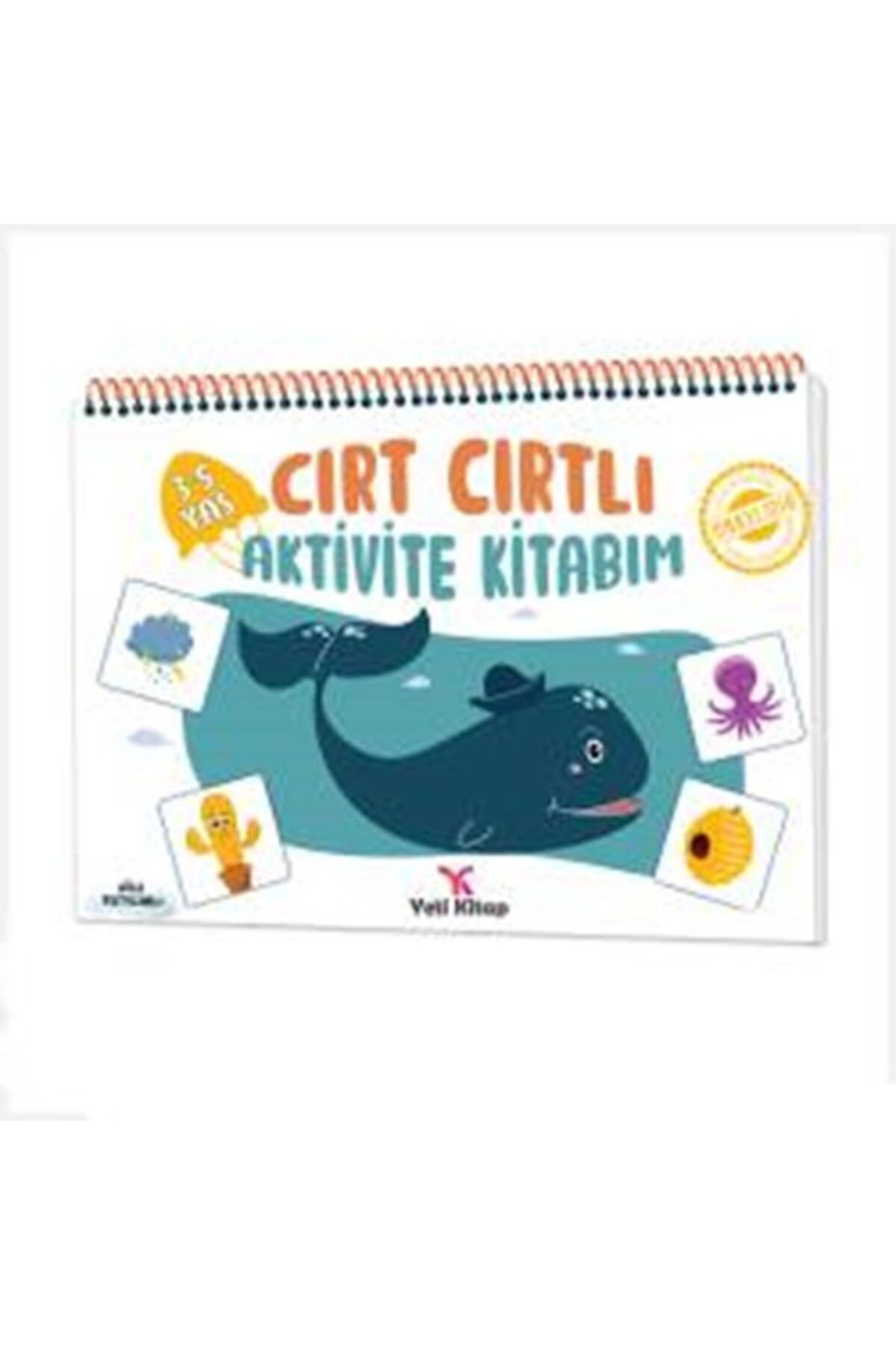 yeti kitap Cırt Cırtlı Aktivite Kitabım : 3-5 Yaş
