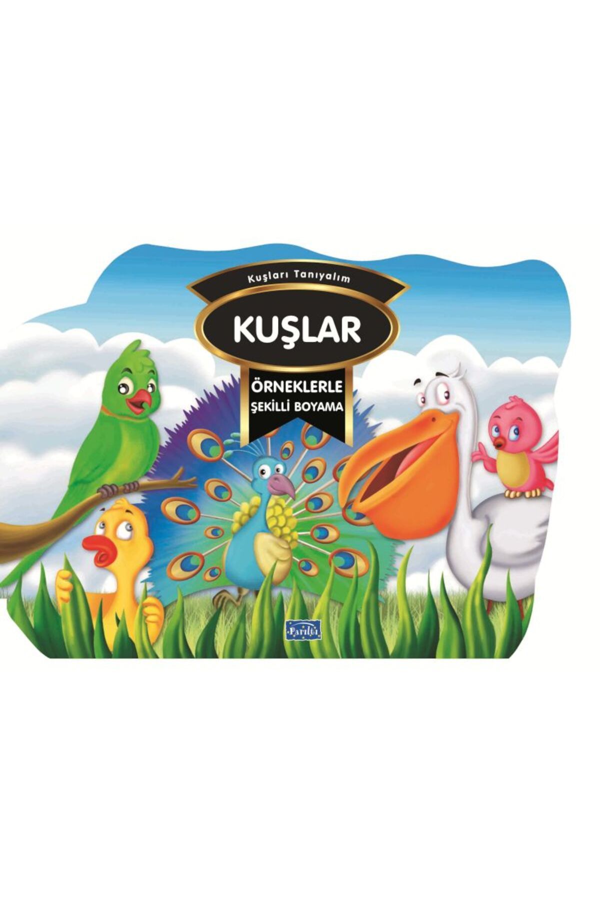 Destek Yayınları Örneklerle Şekilli Boyama - Kuşlar