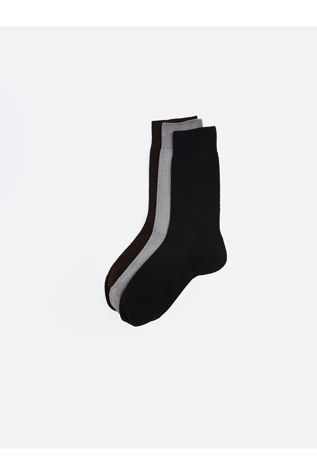 LC Waikiki-Lcwk Men's Socks 3-Piece 2