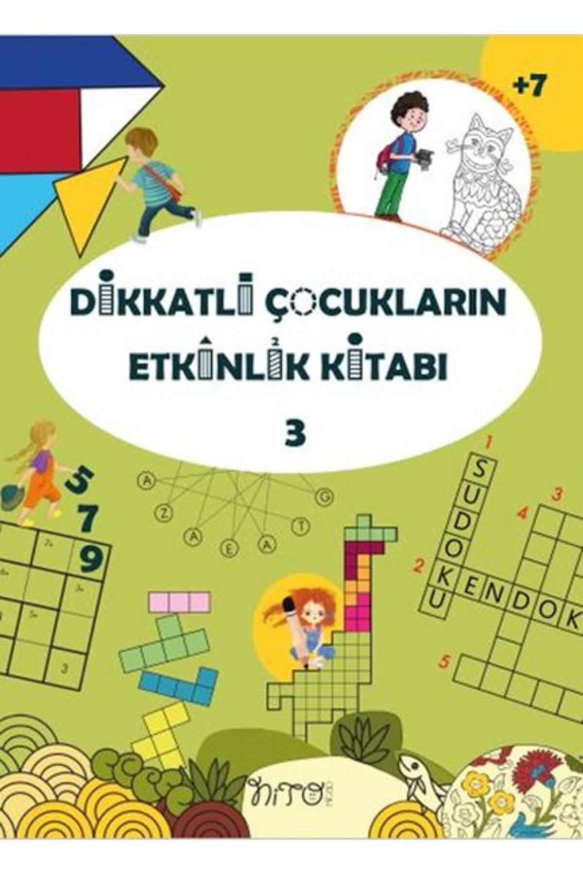 Nito Kitap Dikkatli Çocukların Etkinlik Kitabı 3