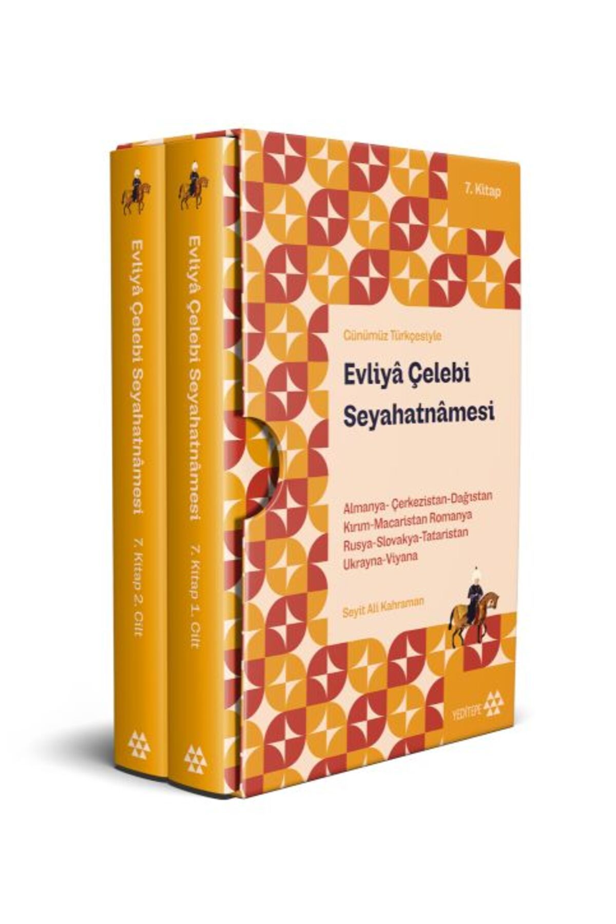 Yeditepe Yayınevi Evliyâ Çelebi Seyahatnâmesi 7.Kitap 2 Cilt ( Kutulu)