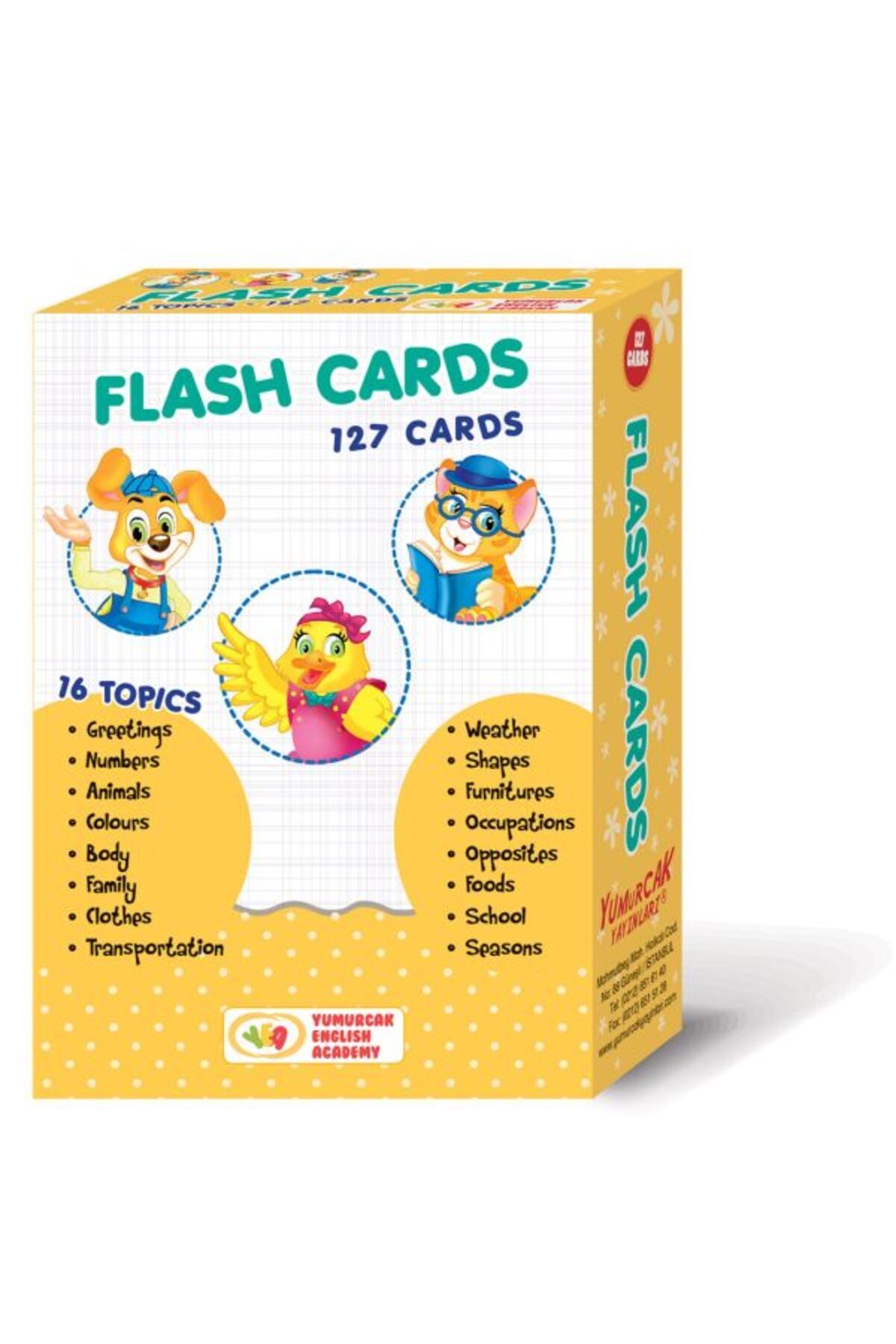 Yumurcak Yayınları My Puppy İngilizce Flash Kartlar 127 Cards