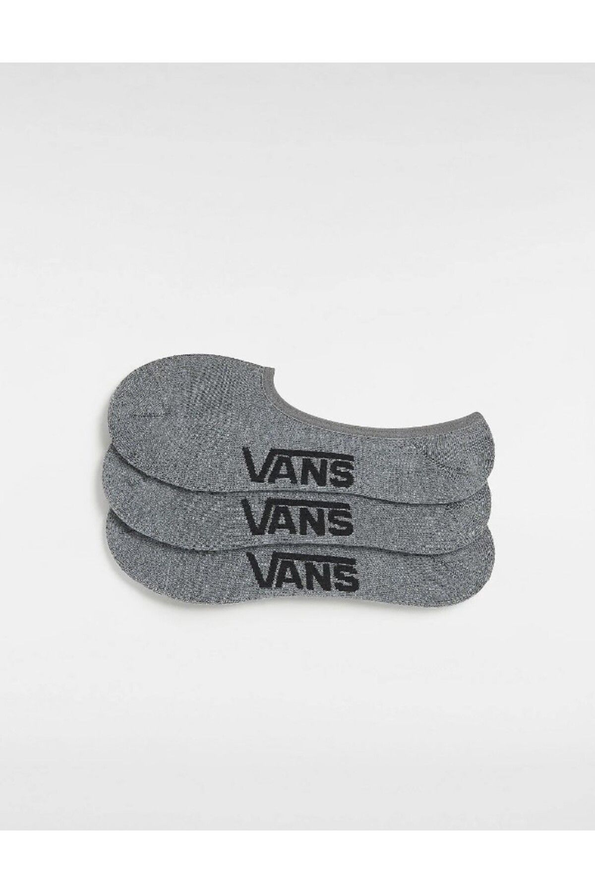 جوراب خاکستری مردانه کلاسیک بدون نمایش اورجینال Vans