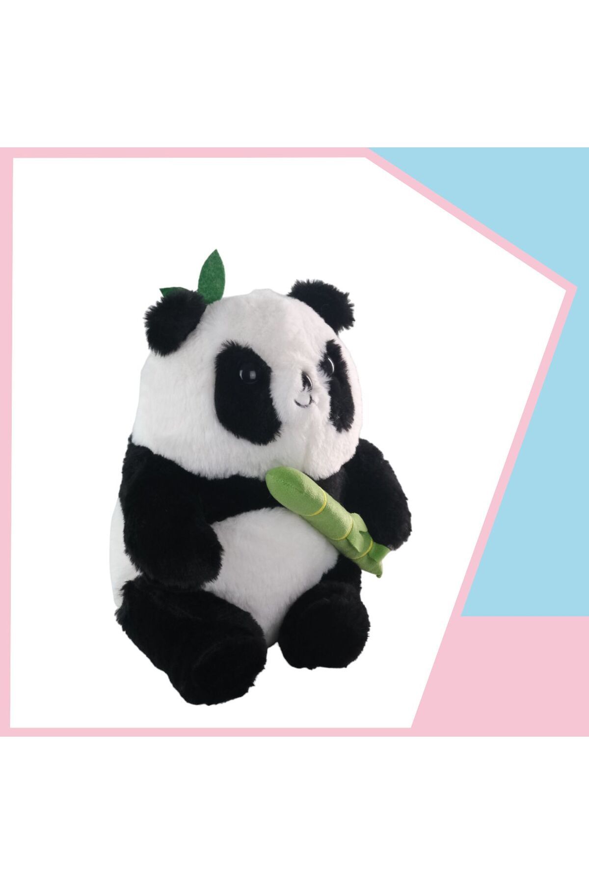Dada Toys PANDA PELUŞ BAMBU UYKU ARKADAŞI 30 CM SİYAH - BEYAZ YNSMR