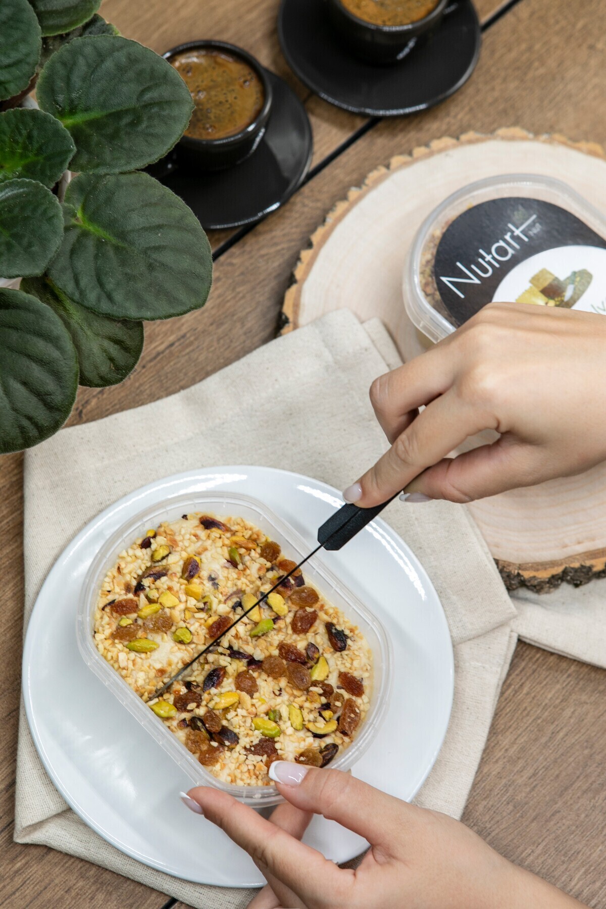 Nutart-350g Flour Halva - Hazelnut 3
