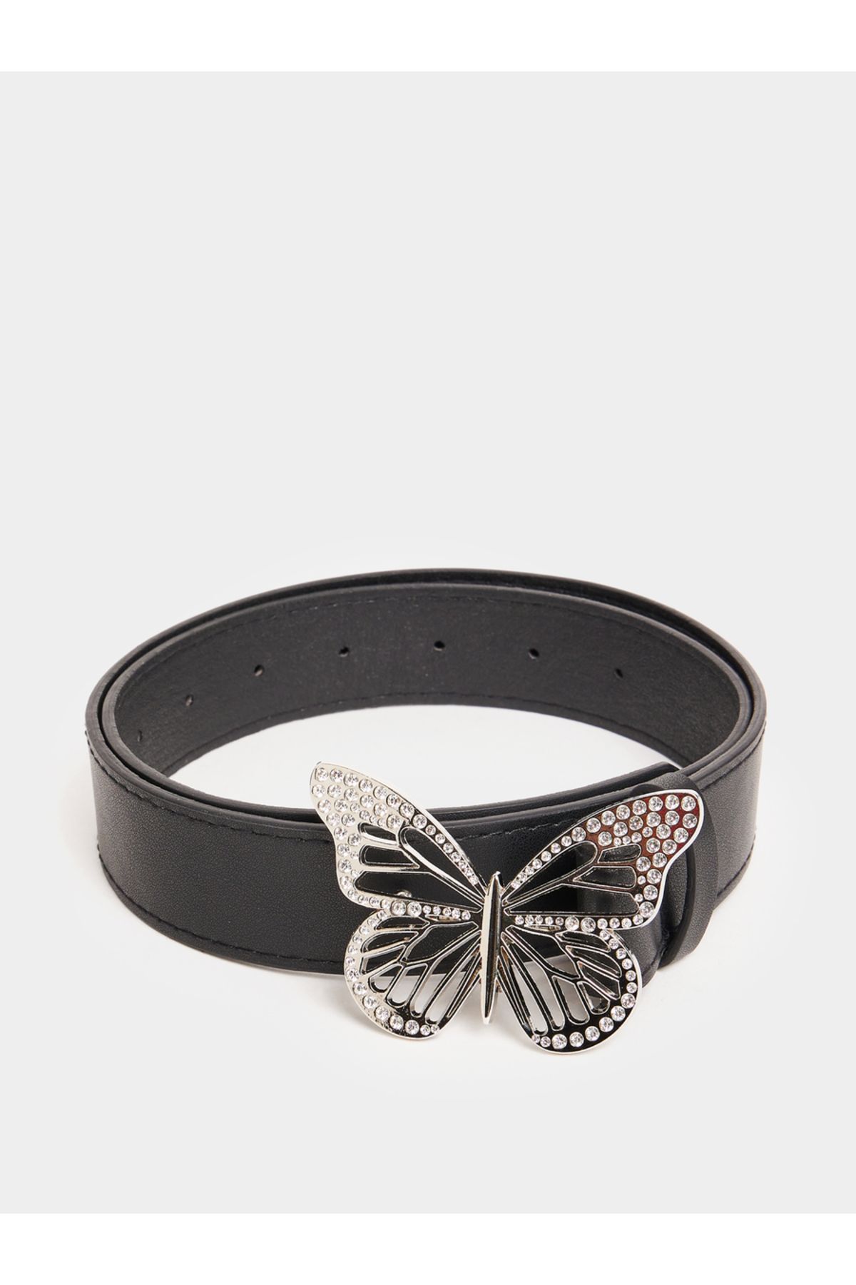 Styli-Rhinestone Butterfly Belt 1