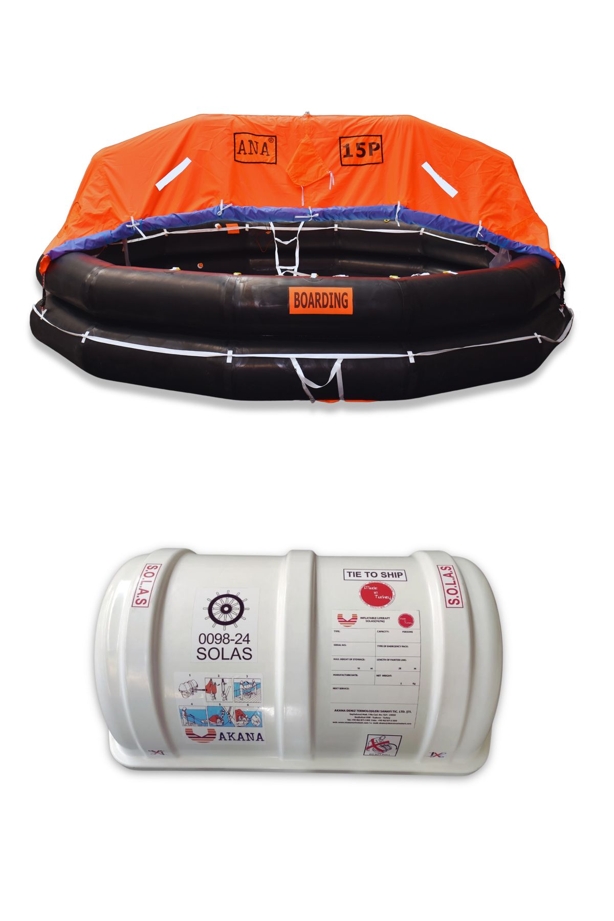 AKANA ANA-T15 Can Salı / Life Raft