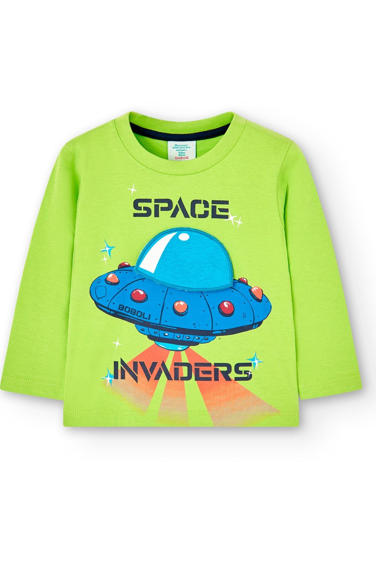 Boboli-Boy's T-shirt Neon Green 3