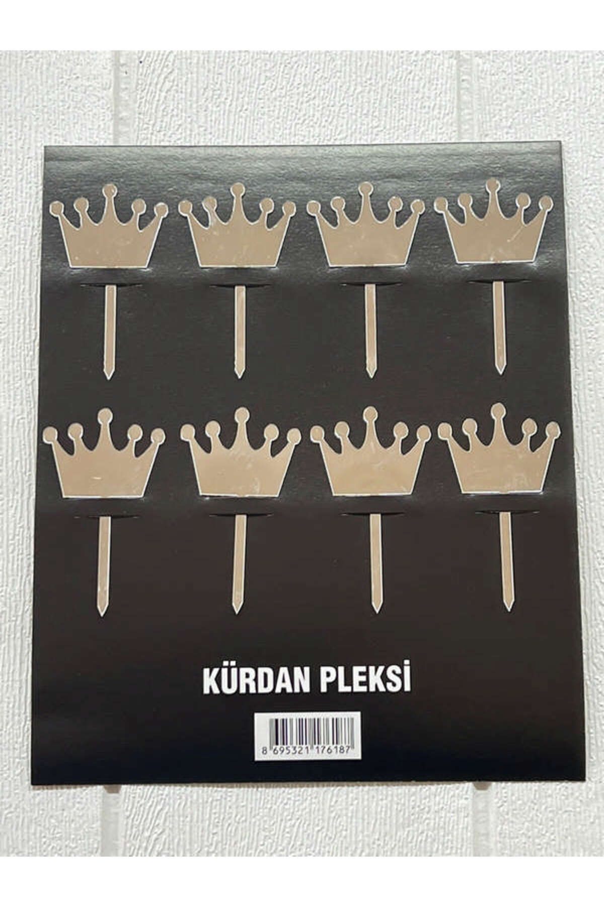 ZERO LAND - 8 adet Taç Pleksi Kürdan Gümüş MXPMA
