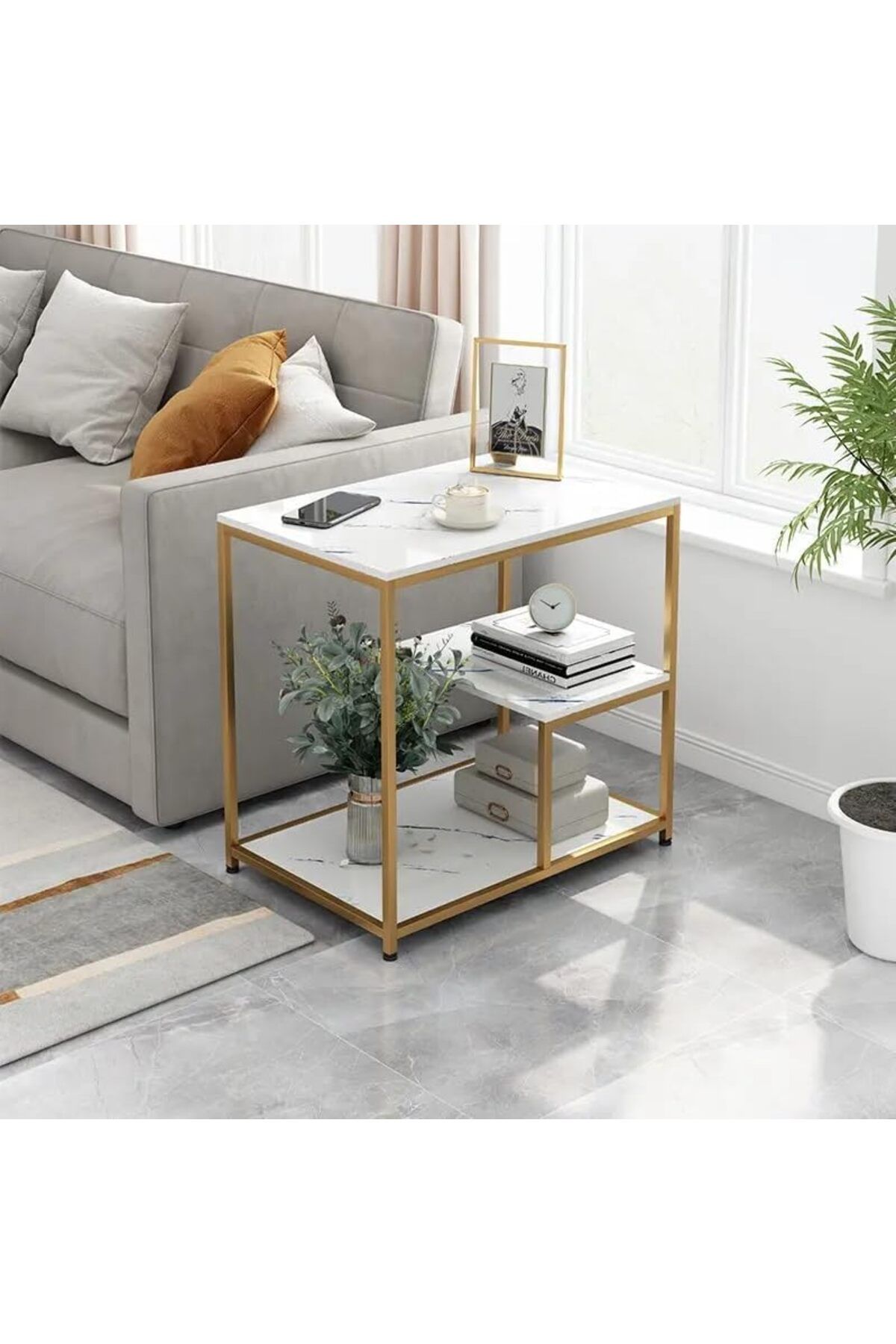 Generic-3 Tier Coffee Table for Living Room Tea Table Centre Table Nesting Table End Table Bedside Table Sid 4