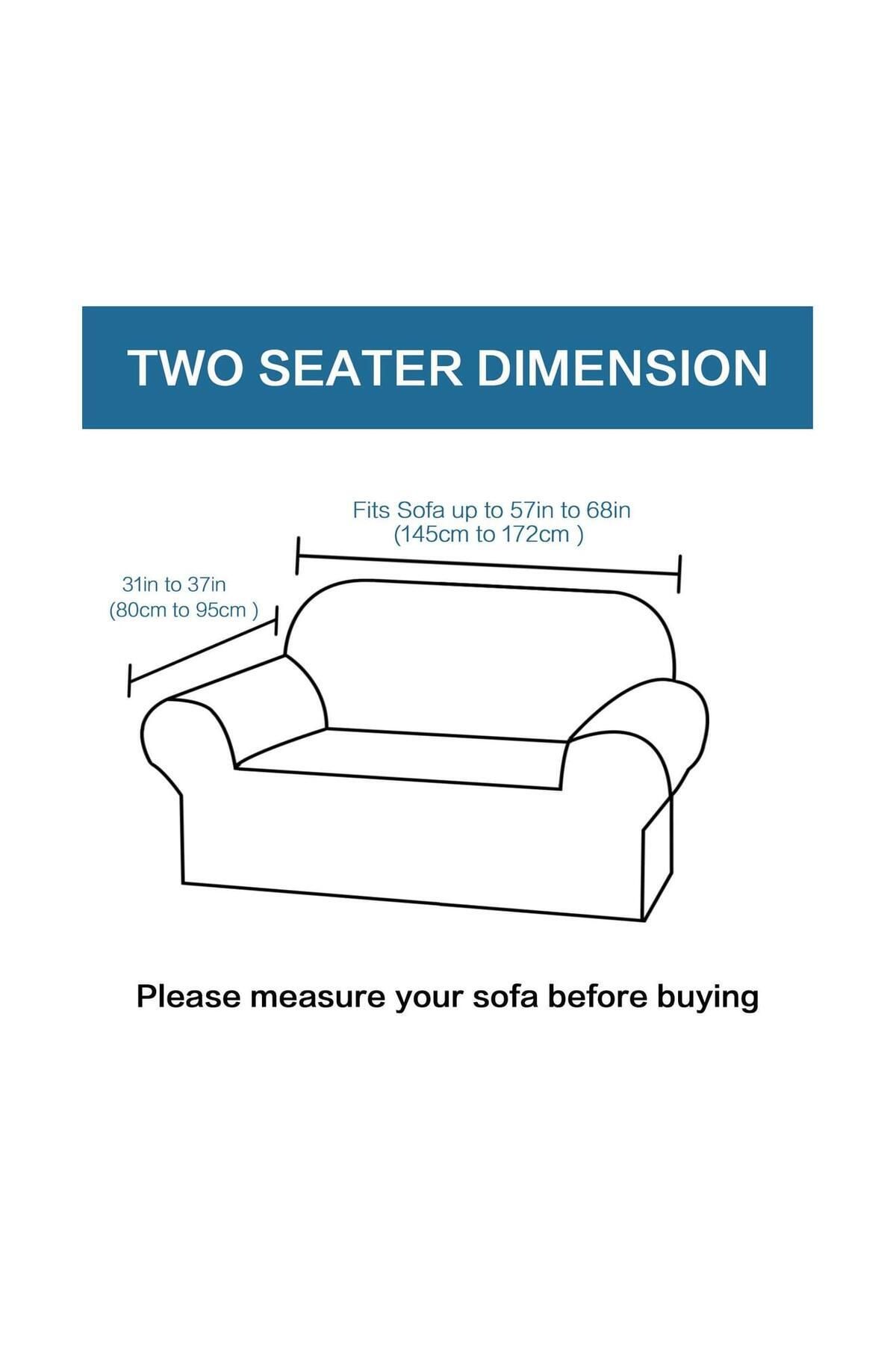 Arzuyum-Jacquard Sofa, Sofa, Sofa Bed Cover Stick Pattern Flexible Without Skirt For 3+2+1+1 Sets 4