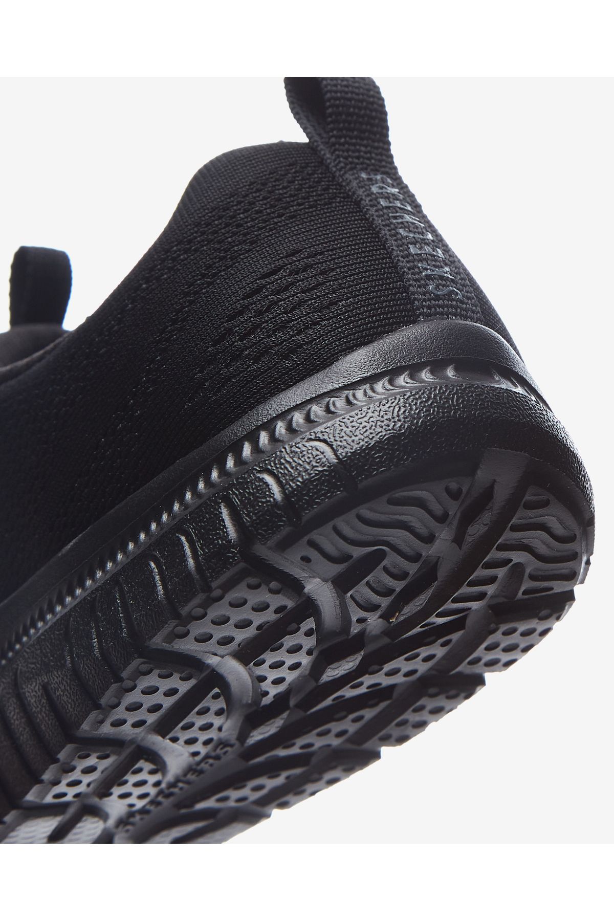 کفش دو و تمرین مشکی زنانه فضیلت ورزشی سیاه سفید 104412 BBK Skechers
