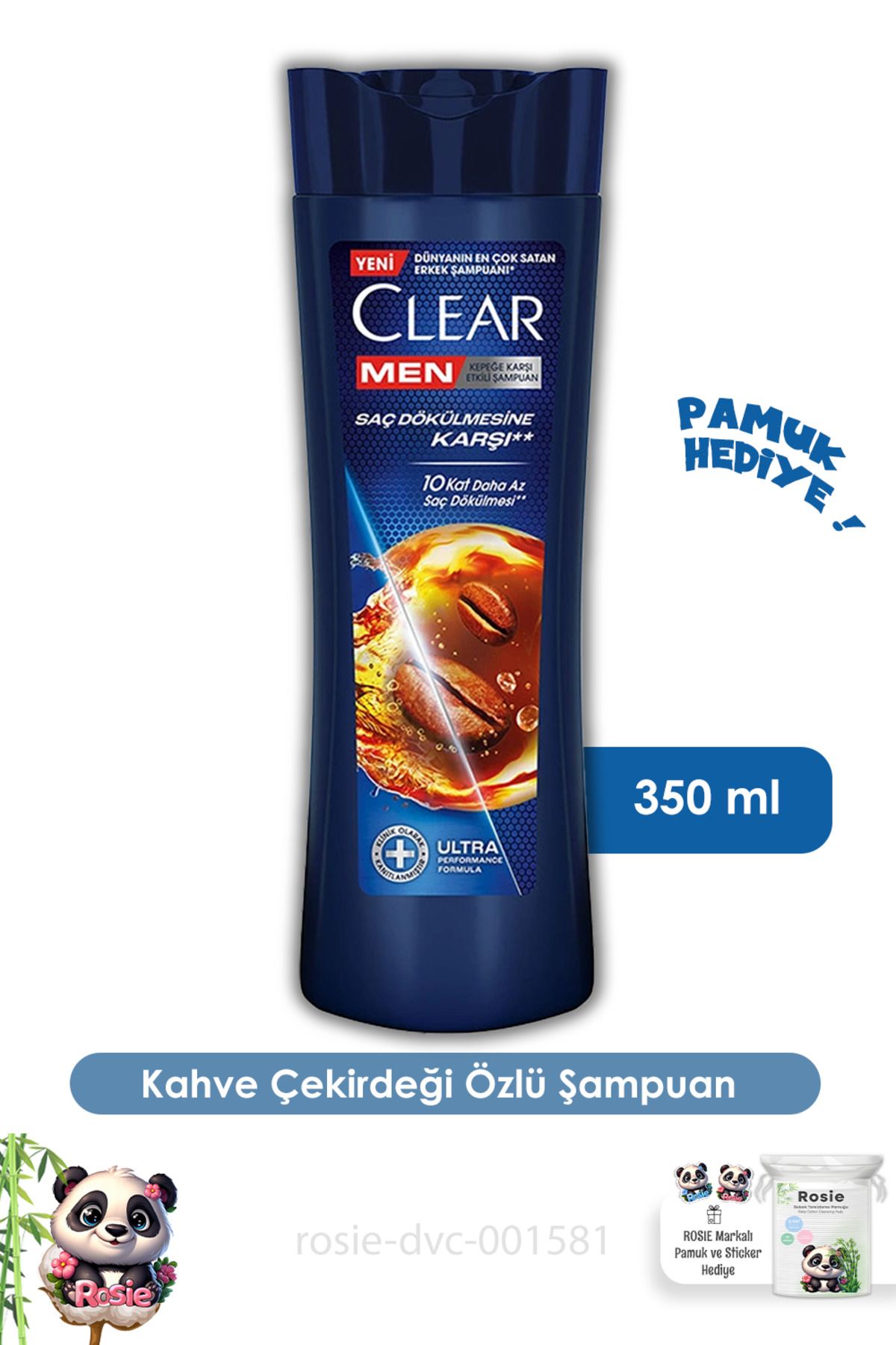 Clear-روزي 100% قطن طبيعي للأطفال - طقم تنظيف 60 قطعة 1