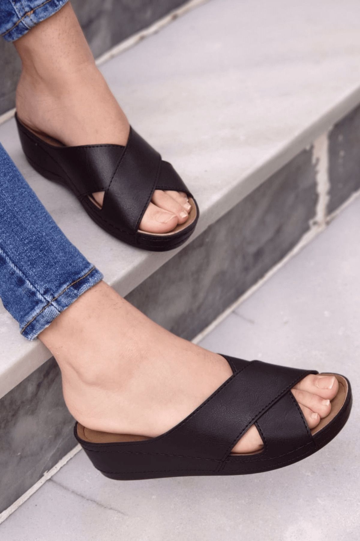 Neon Shoes-Desy - Talpă ortopedică pentru femei, model elegant și confortabil, papuci de zi cu zi, papuci de casă și exterior pentru tânără mamă 3