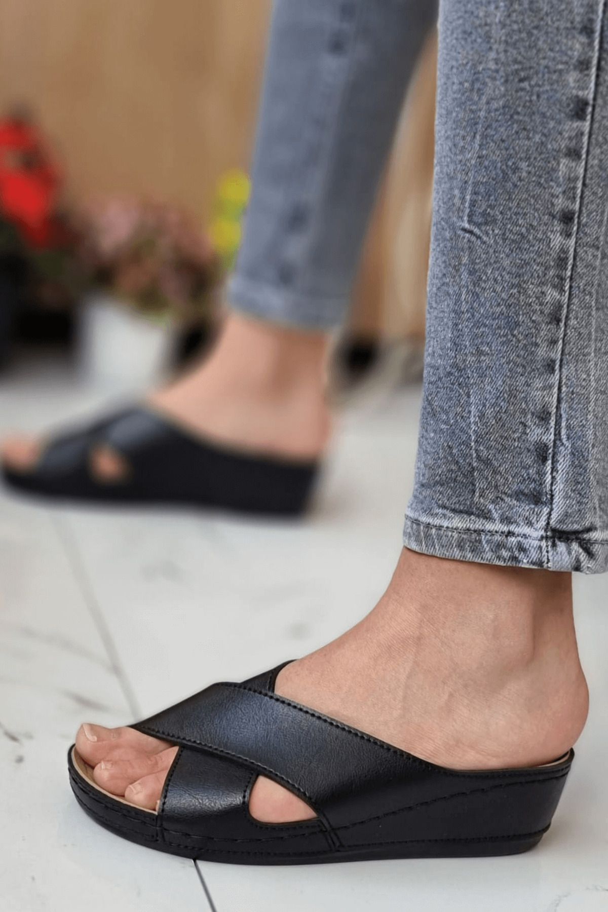Neon Shoes-Desy - Talpă ortopedică pentru femei, model elegant și confortabil, papuci de zi cu zi, papuci de casă și exterior pentru tânără mamă 5