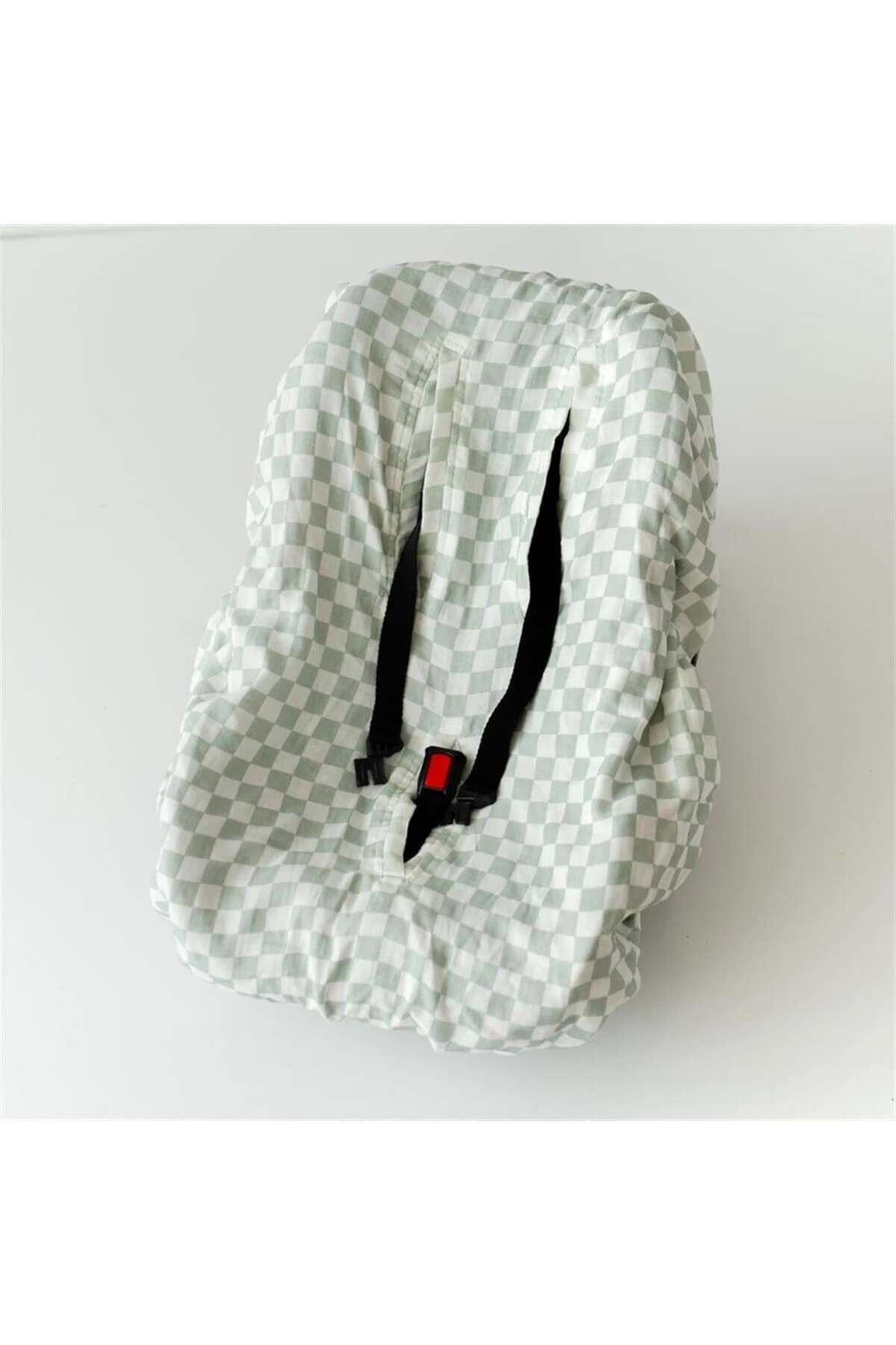 Mama Yoyo Baby&Kids Organik Müslin Çocuk Oto Koltuk Kılıfı