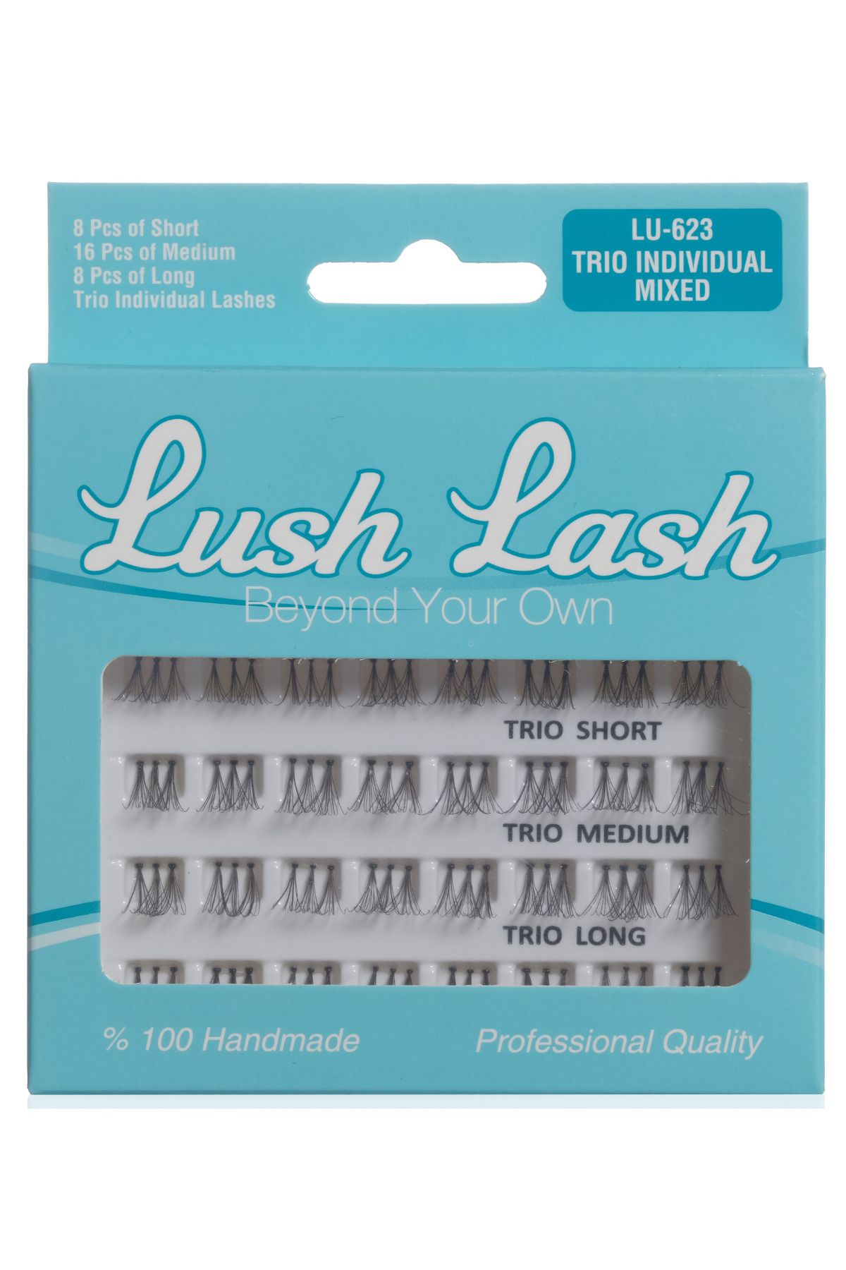 Lush Lash Trıo Tekli Kısa Orta Uzun Takma Kirpik