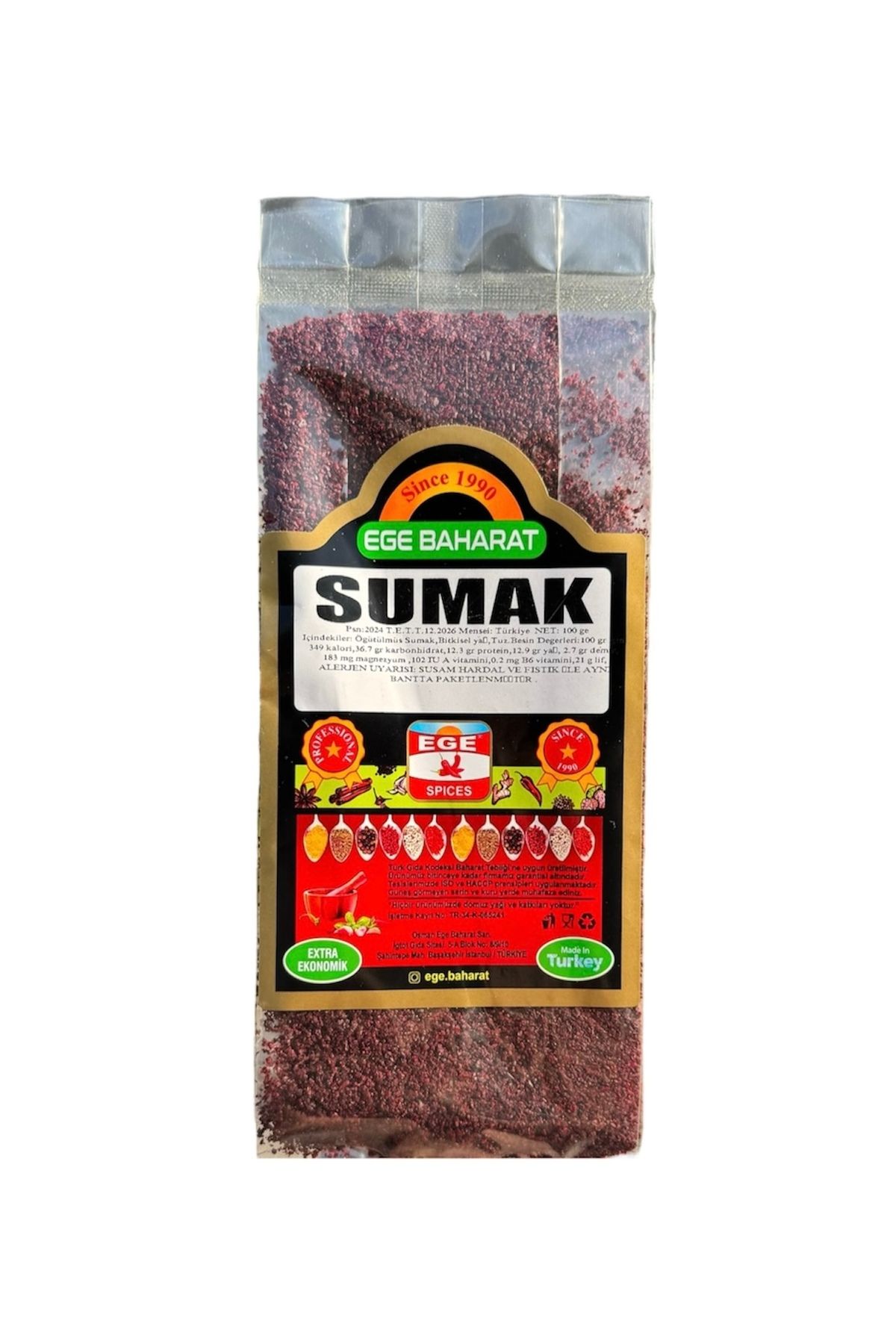 EGE BAHARAT Sumak 100 gr