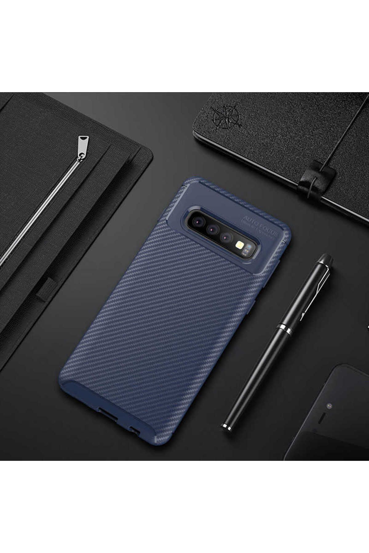 gaappy Fib Serisi Samsung Galaxy S10 Lacivert Kapak