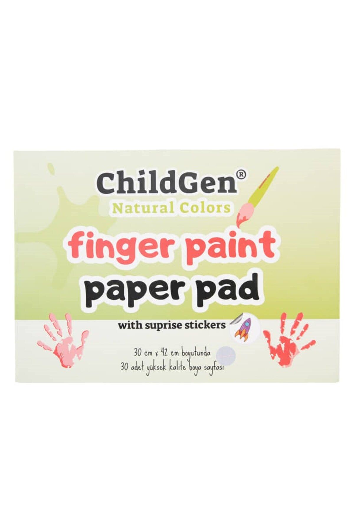 ChildGen-Finger Paint Drawing Notebook 1