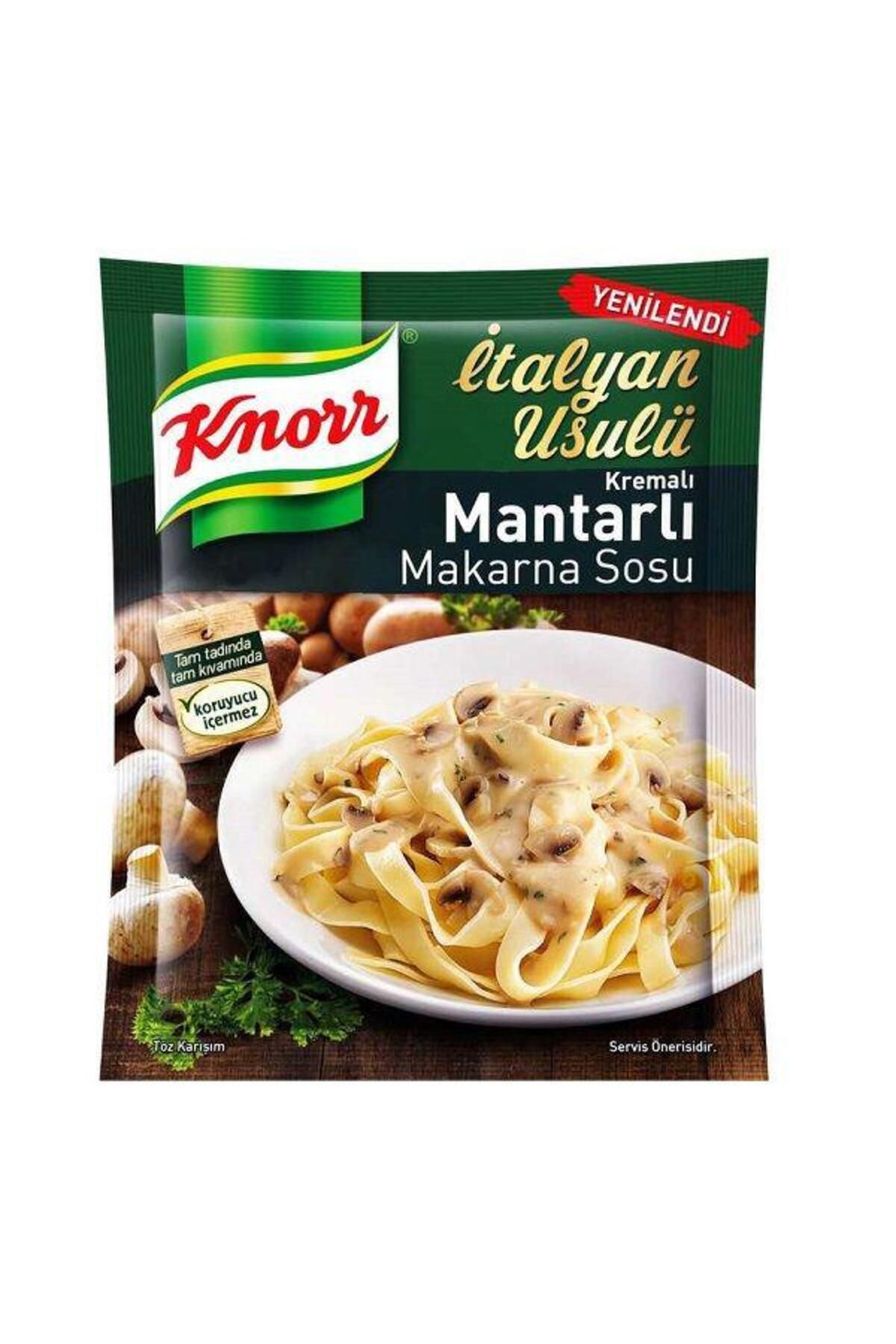 Knorr Makarna Sosu Kremalı Mantar 52 gr X 12 Adet