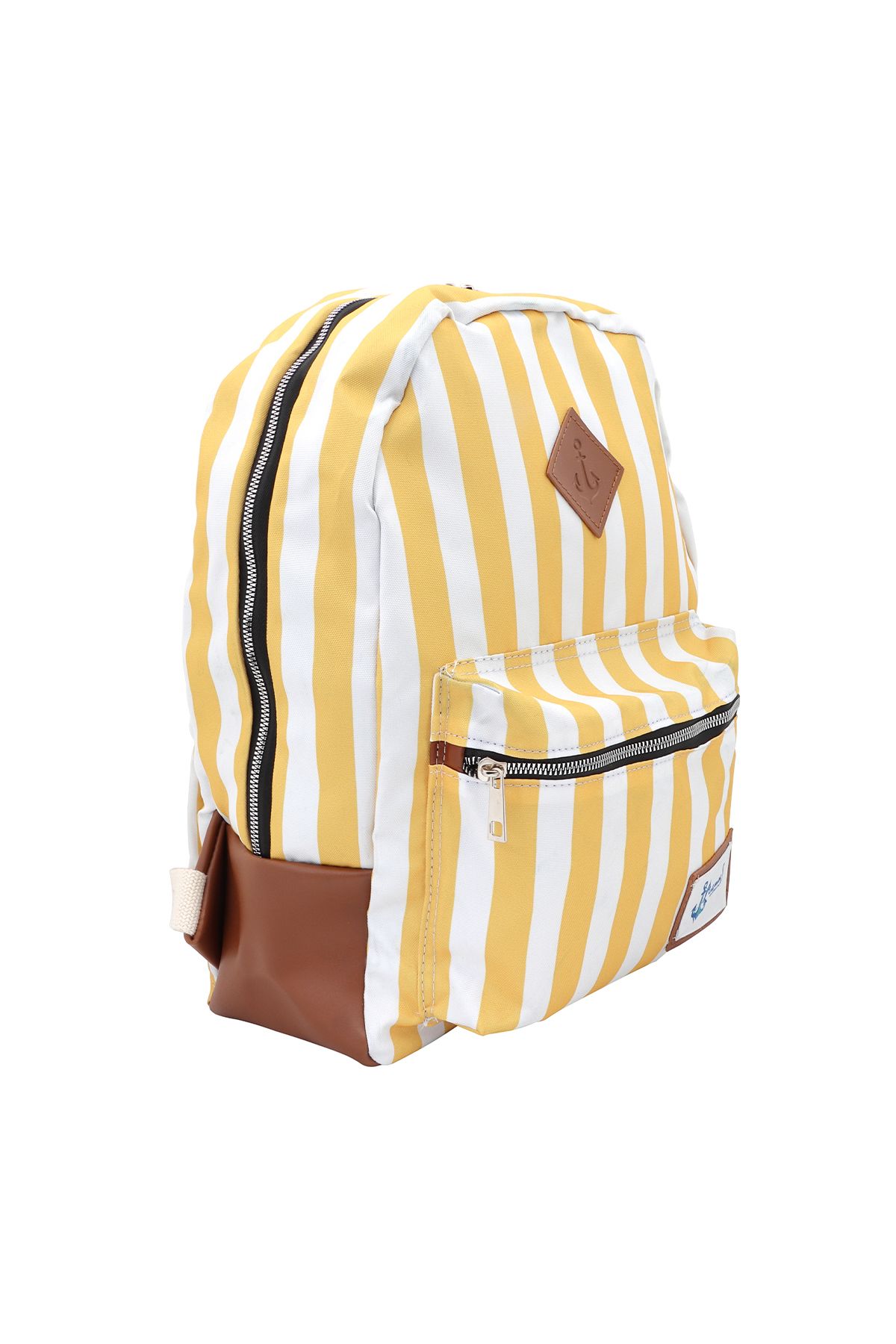 ANEMOSS-Yellow Striped Backpack 2