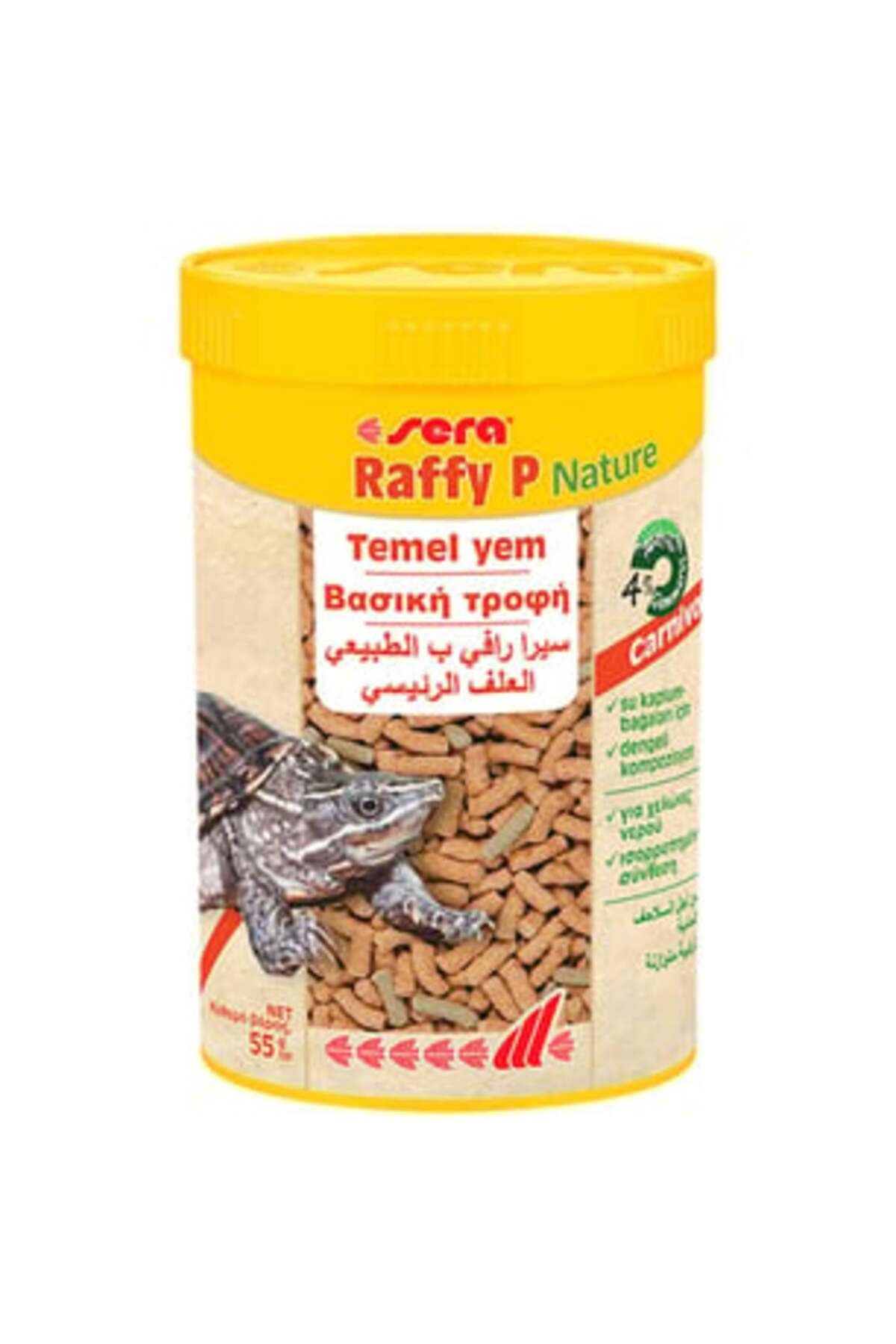 SERA Raffy P Nature Kaplumbağa Yemi 250 ml