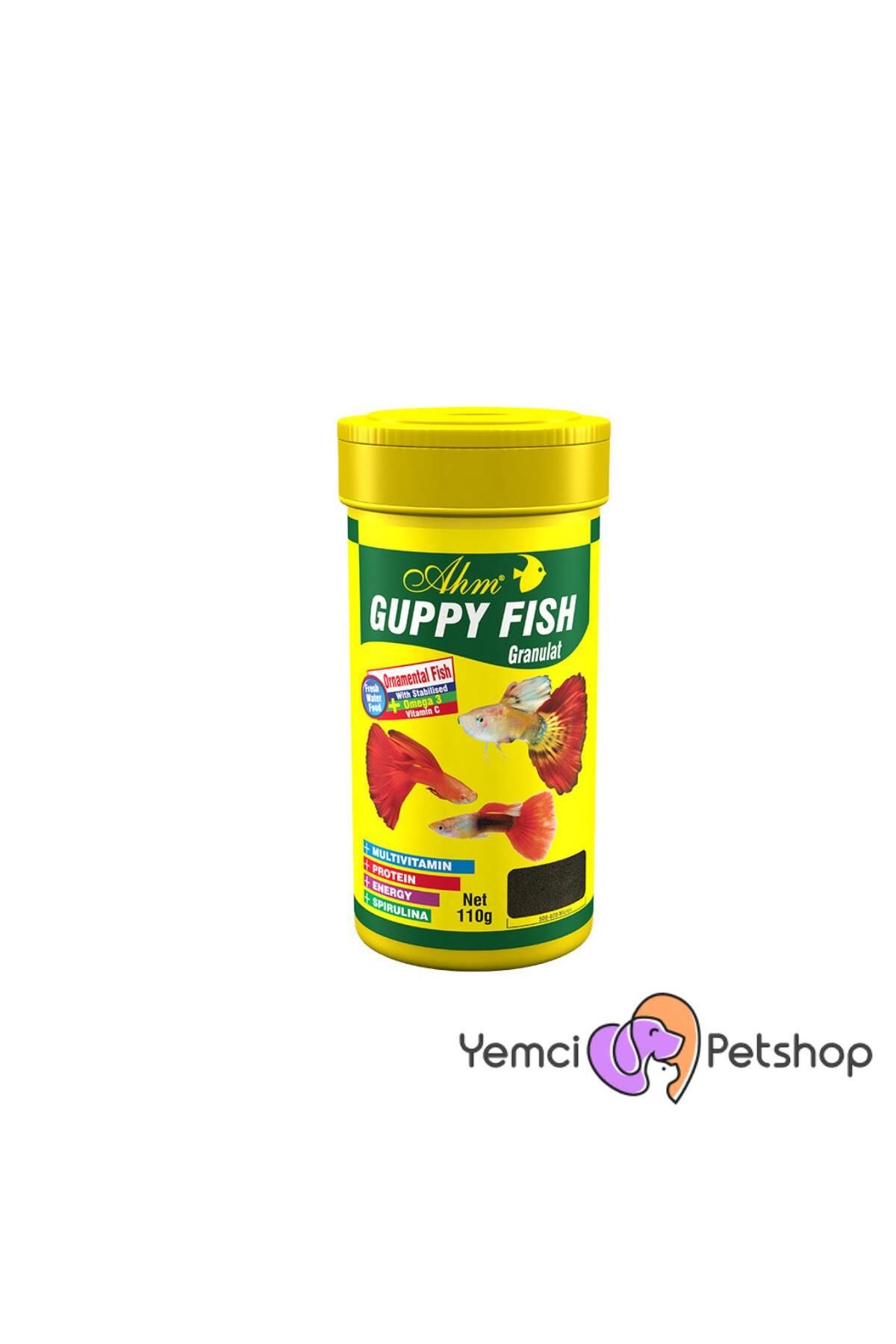 Ahm Marin Guppy Granul Food Lepistes Yemi 250 ml