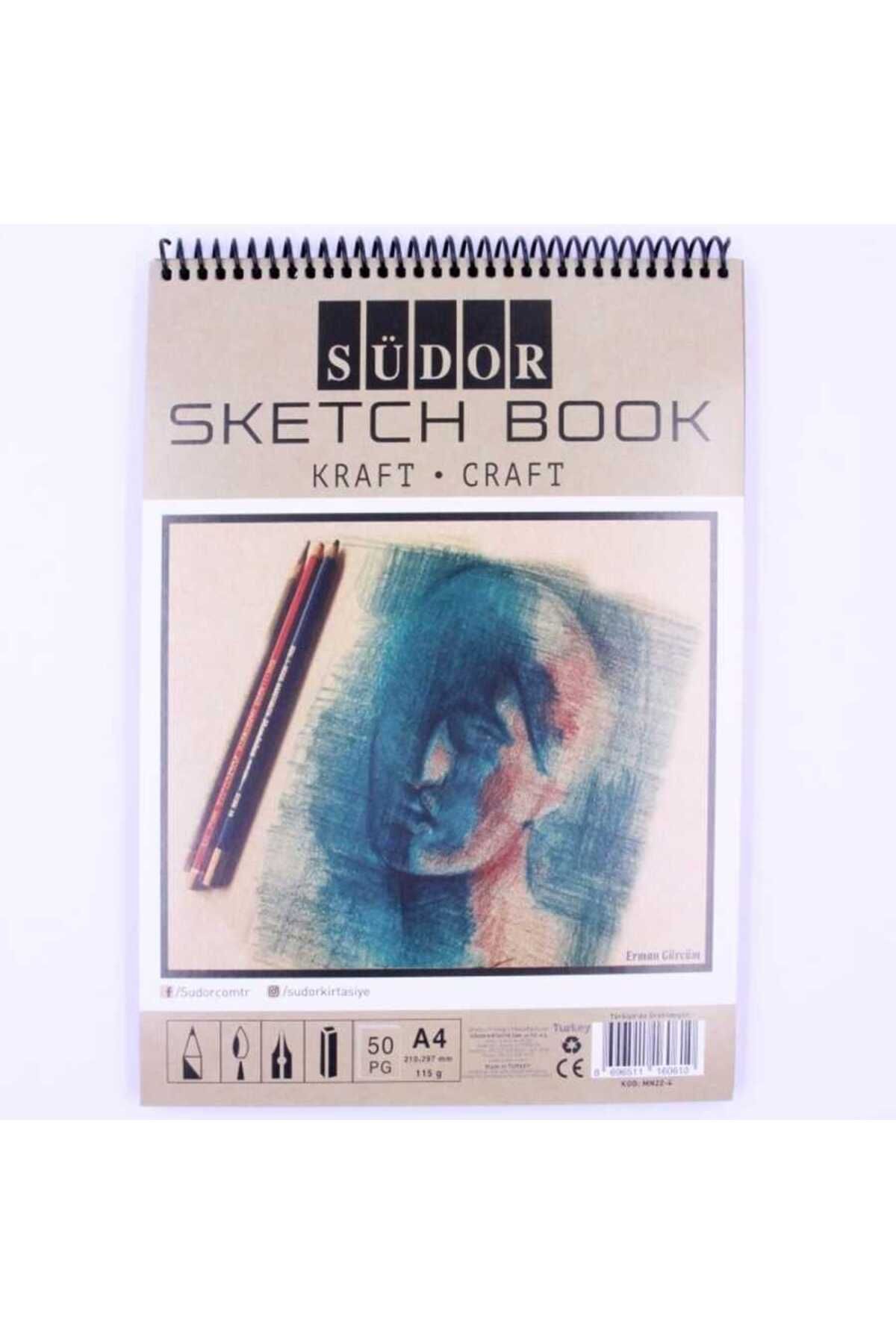 Südor-Kraft A4 Wire - Sketchbook, 115 Gr 50 Sheets 1