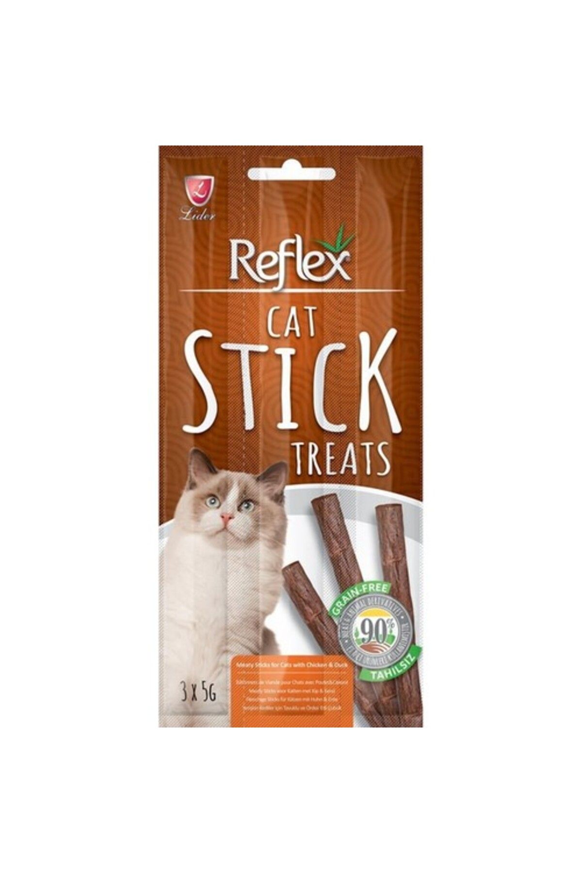 Reflex Tavuklu Ve Ördekli Kedi Stick 3 X 5 gr