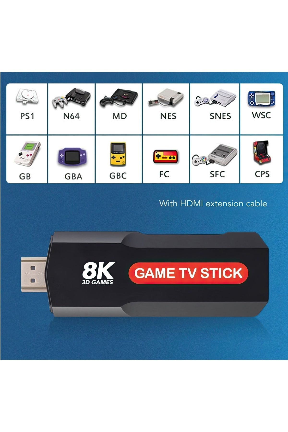 TMAX-Android Tv Box + Gaming Console (20,000 Games) 2 in 1 - Full Set (2024 New Model) 6