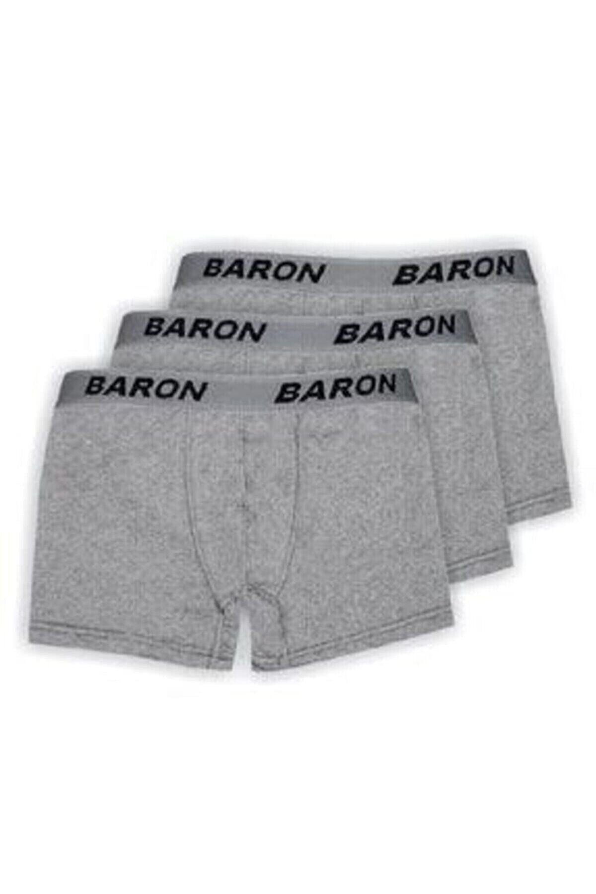 SİERNA Gri Erkek Boxer 6'lı srn-002515