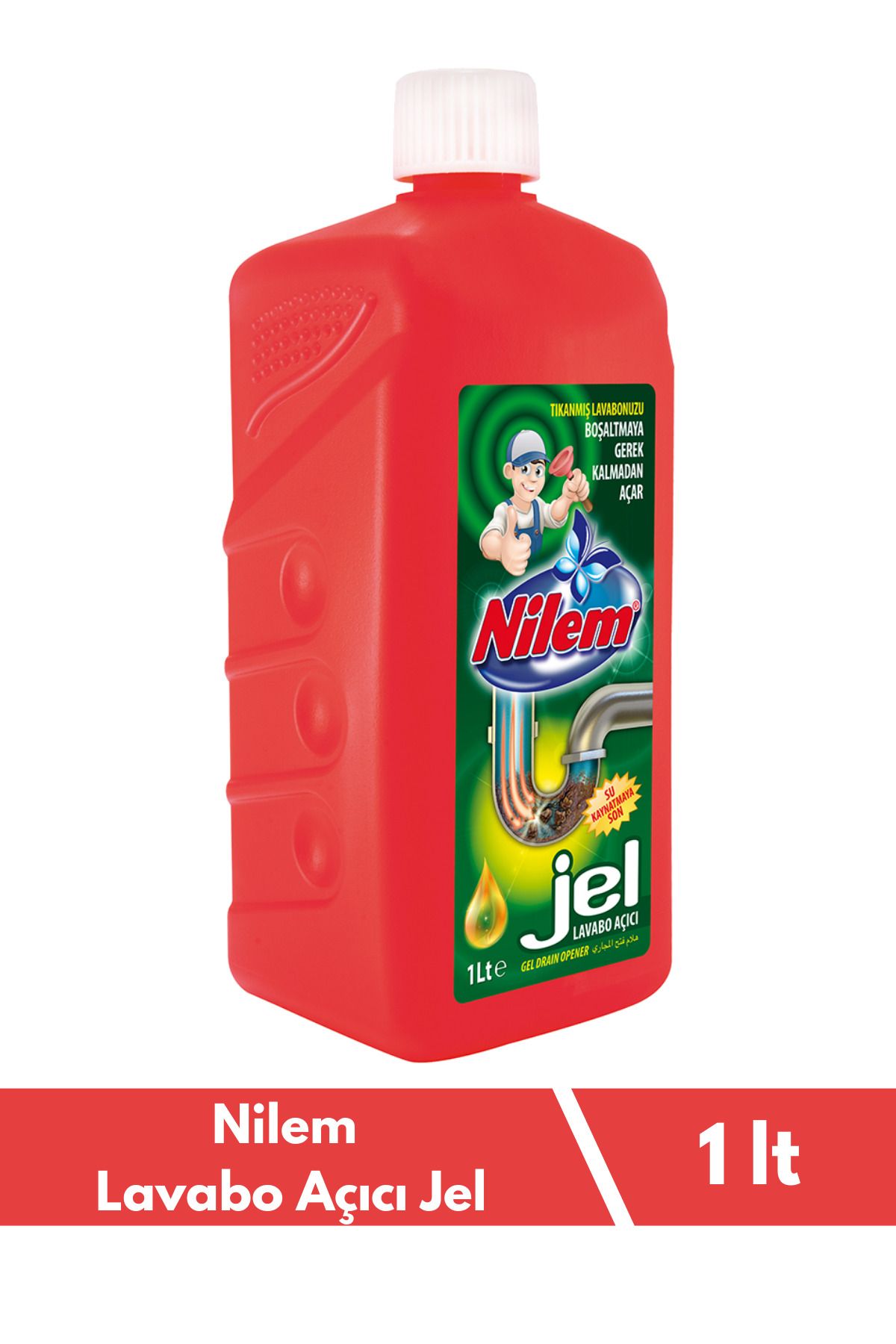 Nilem Lavabo Açıcı Jel 1 L