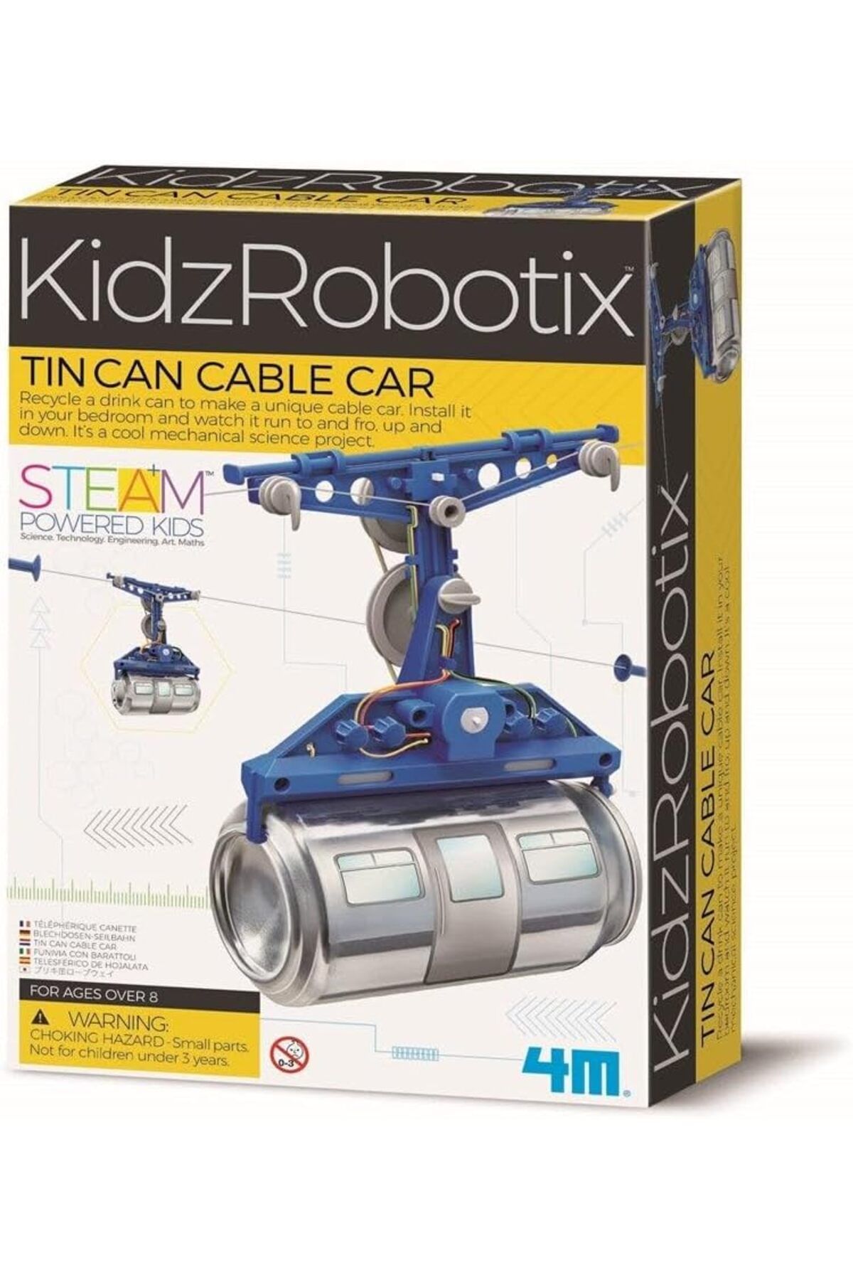 STOREMAX htpshopmx - Tin Can Cable Car/Metal Kutu Teleferik (3358) str http 1092444