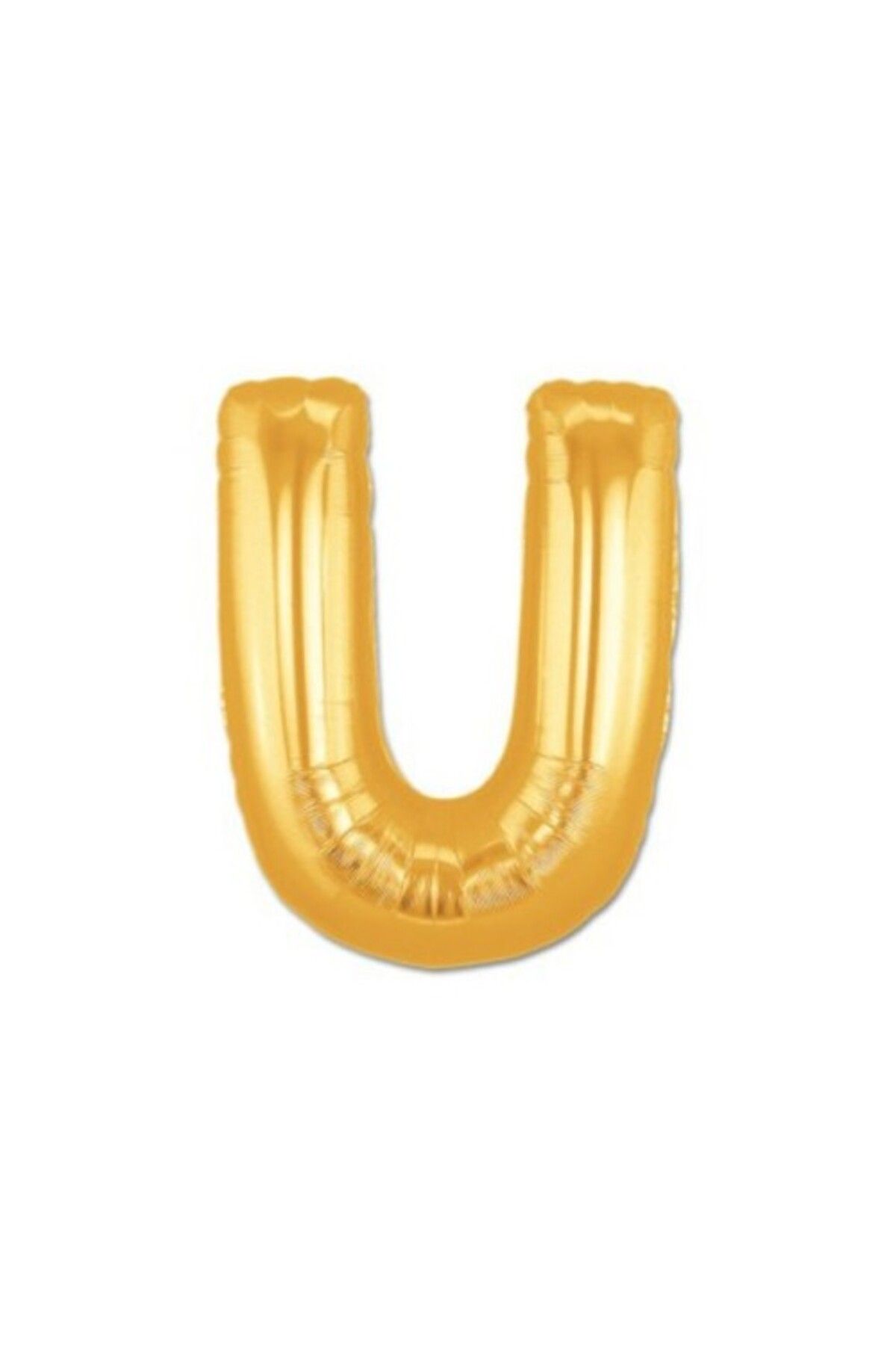 YNSGLOBAL Altın Sarısı Folyo Harf Balon 1 Metre