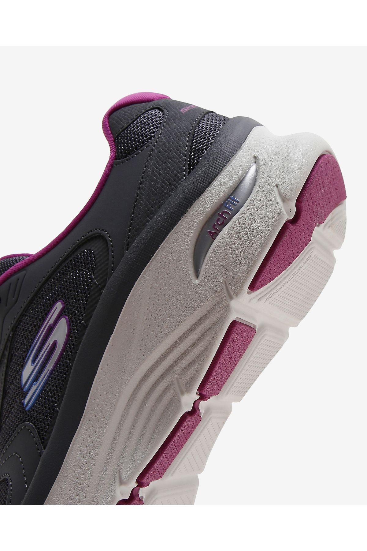 کفش دو و تمرین قرمز زنانه ARCH FIT D'UL های ورزشی خاکستری CCPR Skechers