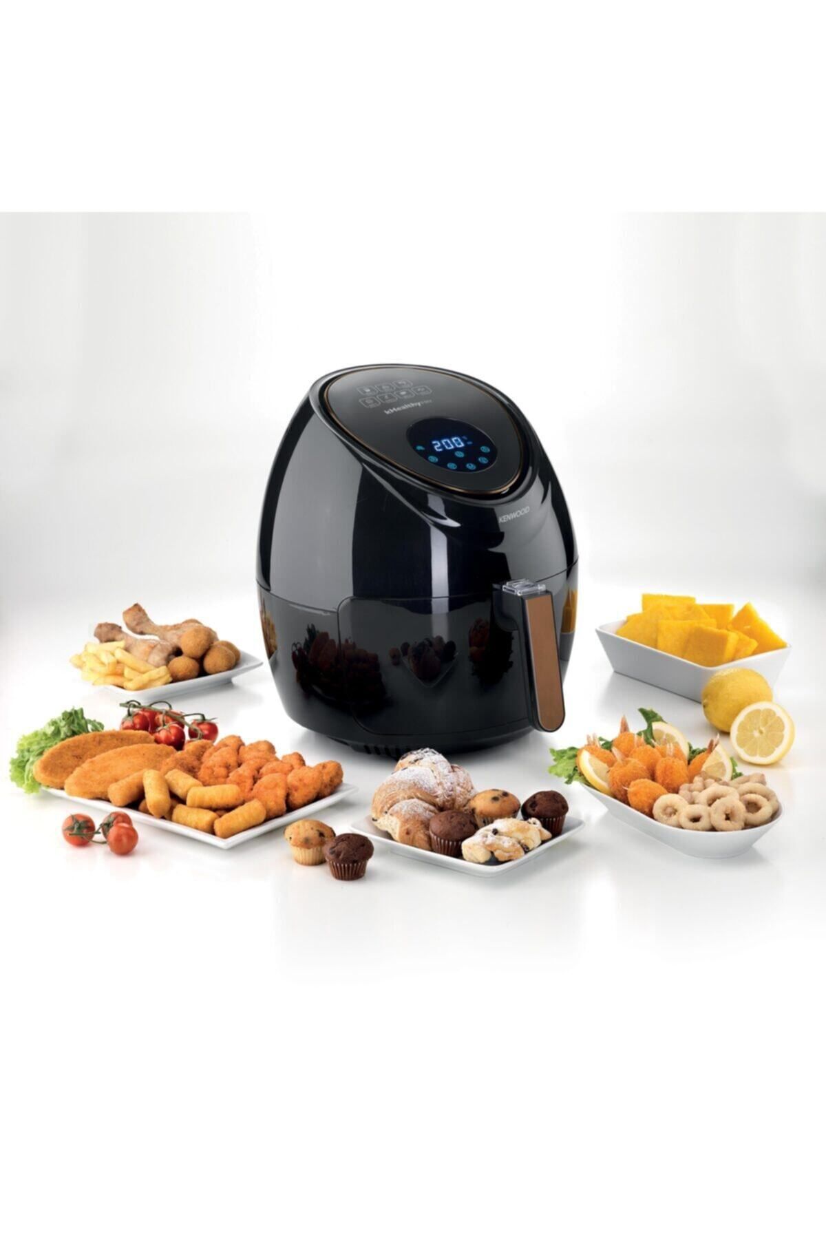 Kenwood Hfp50.000bk Airfryer Xxl 5,5 Lt Siyah-4