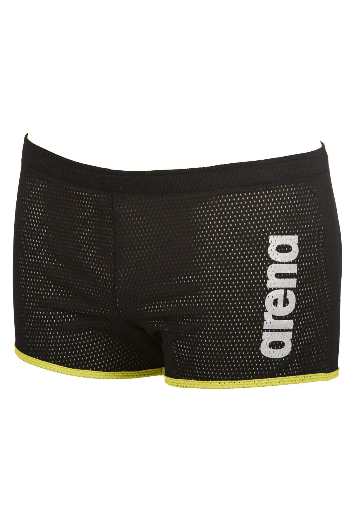 ARENA-Square Cut Drag Suit Erkek Siyah Yüzücü Mayo 1e36650 3