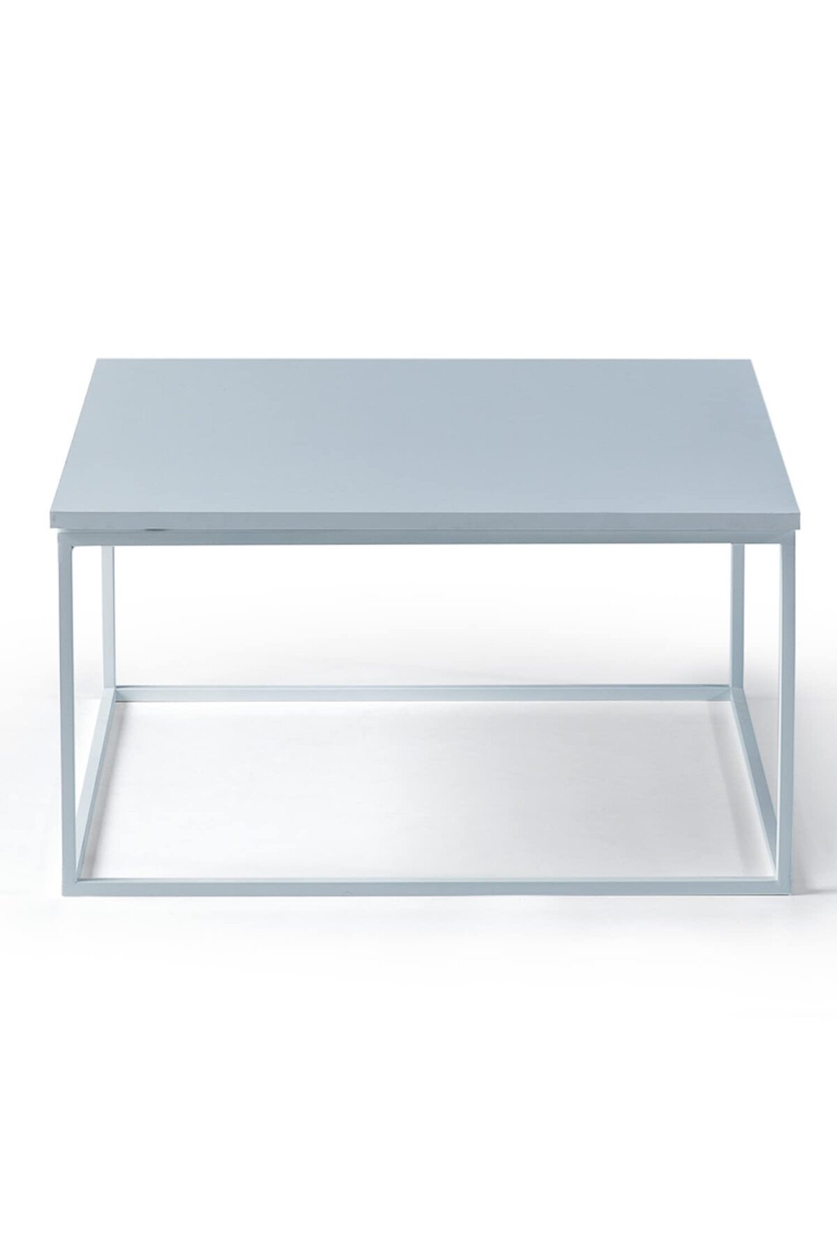 Home Canvas-Zen Square Coffee table Center table for living room study room White 3