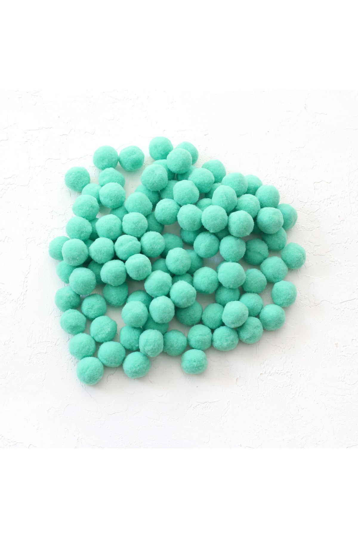 Bimotif-Λούτρινα πομπόν, 2,2 cm 20 τμχ Mint Green 1