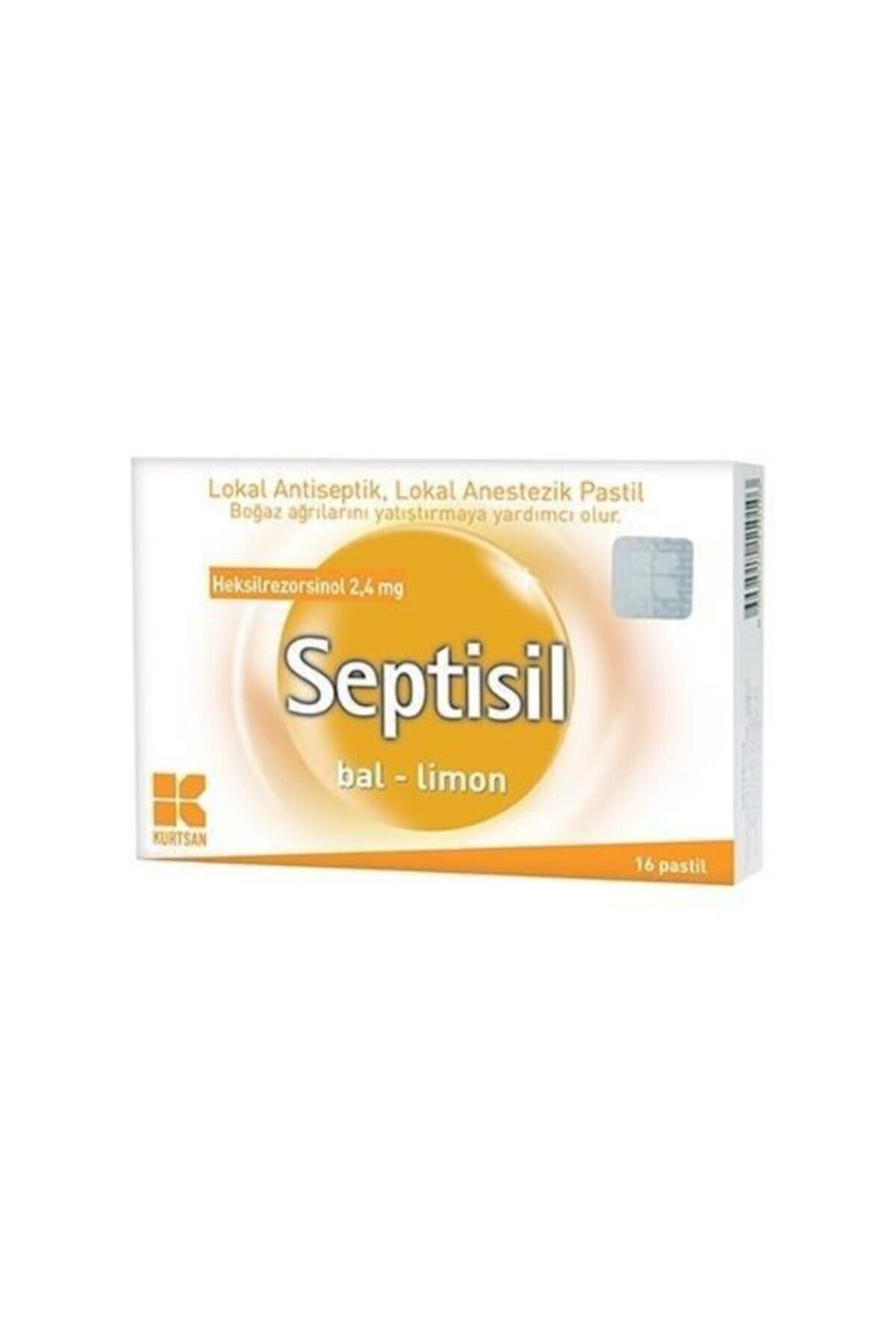 SERA Septisil Ballı Limonlu 16'lı Pastil