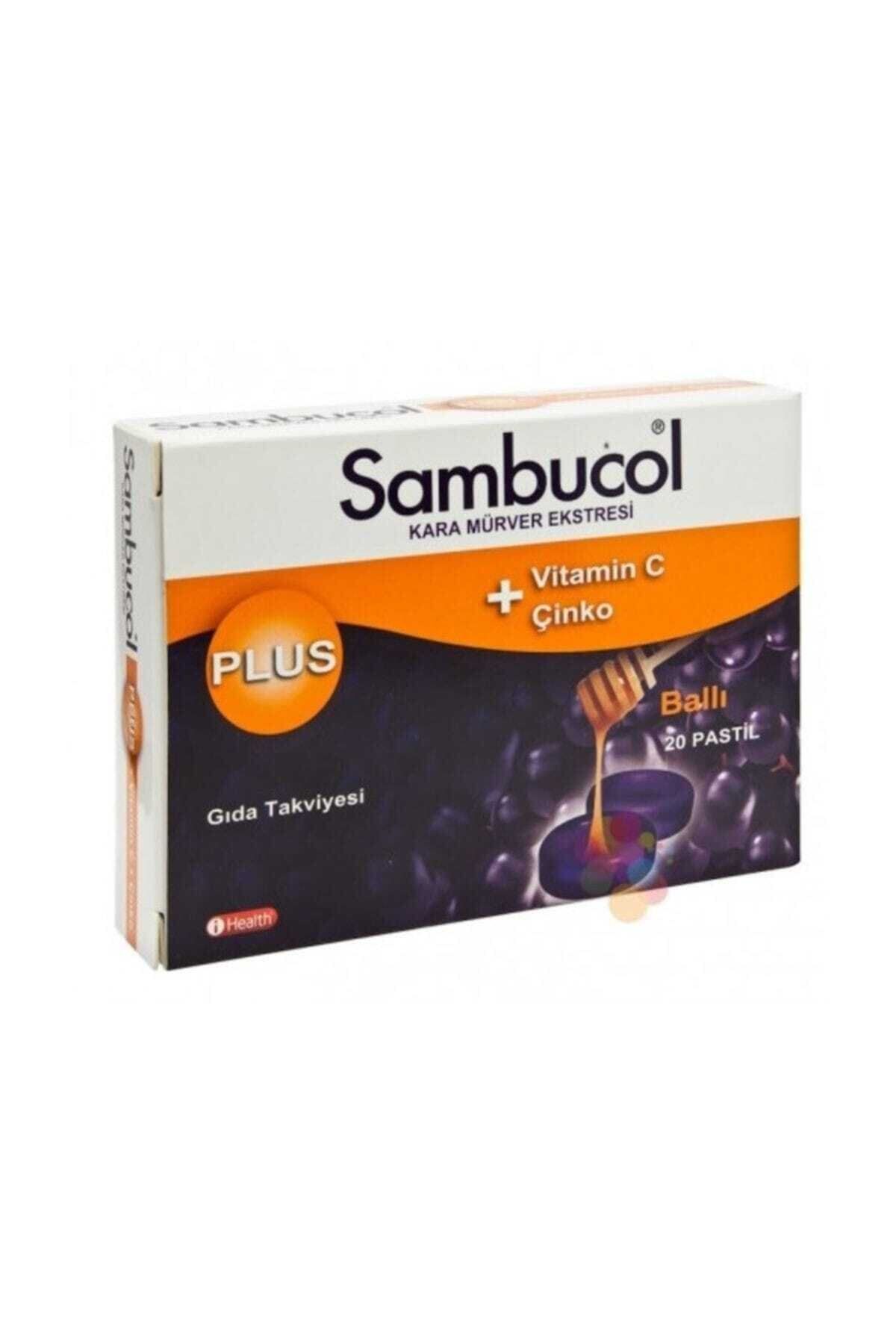 Sambucol Plus Kara Mürver Ekstresi 20 Pastil