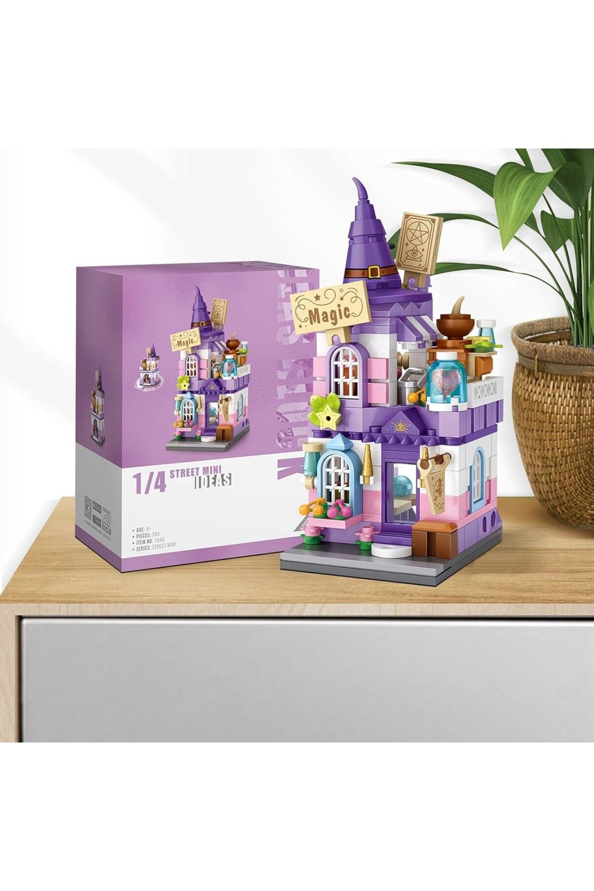 VARSTHREE-Mini Building Block Set, Creative DIY Architecture Toy 4