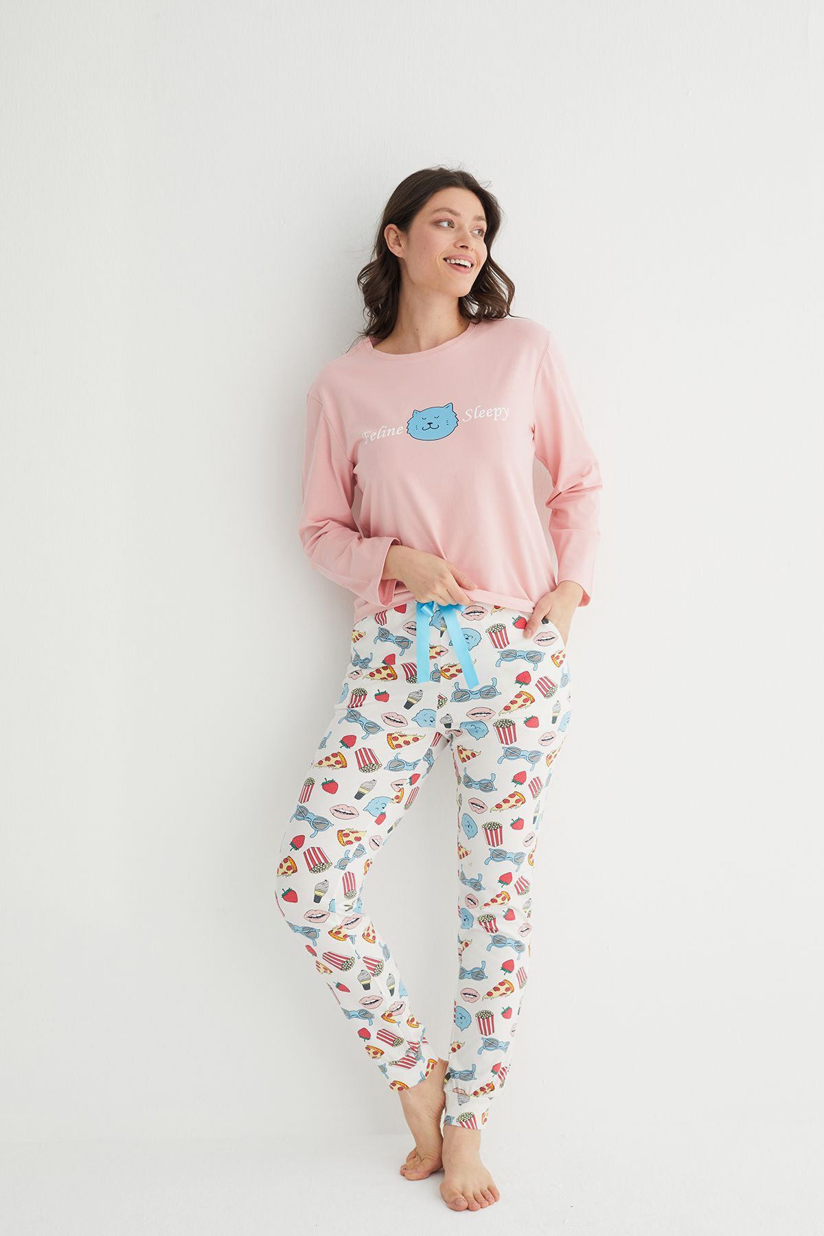 İPEKTENİM-SET DE PIJAMA DE MĂTASE 2