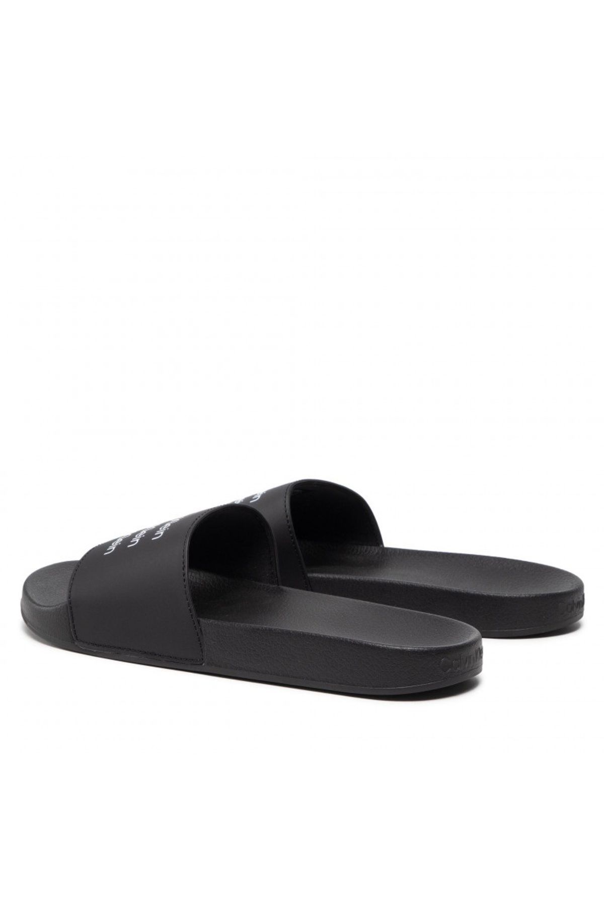 دمپایی سیاه مردانه نر HM0HM00639 BEH اورجینال Calvin Klein