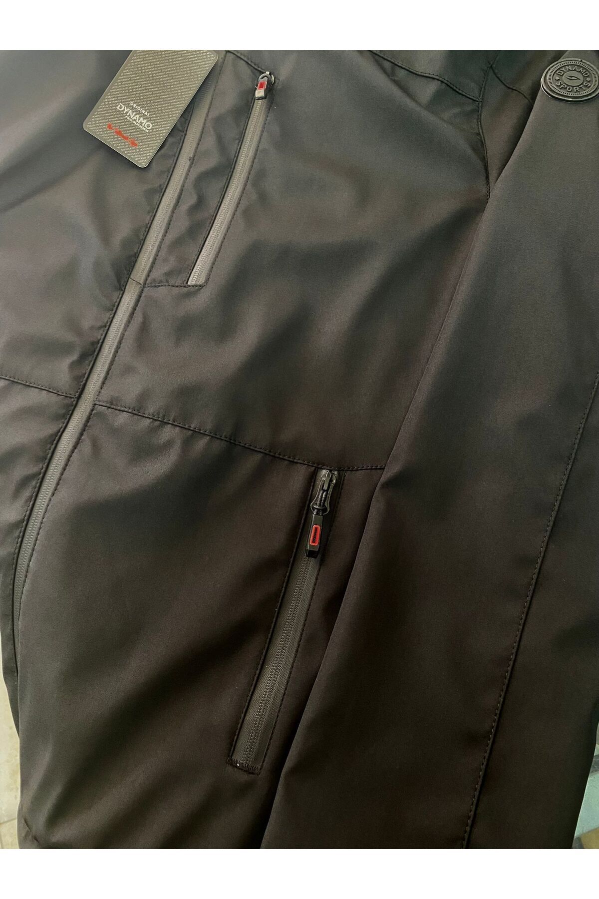 بارانی — مشکی DML8043 — تصویر 2 از 2