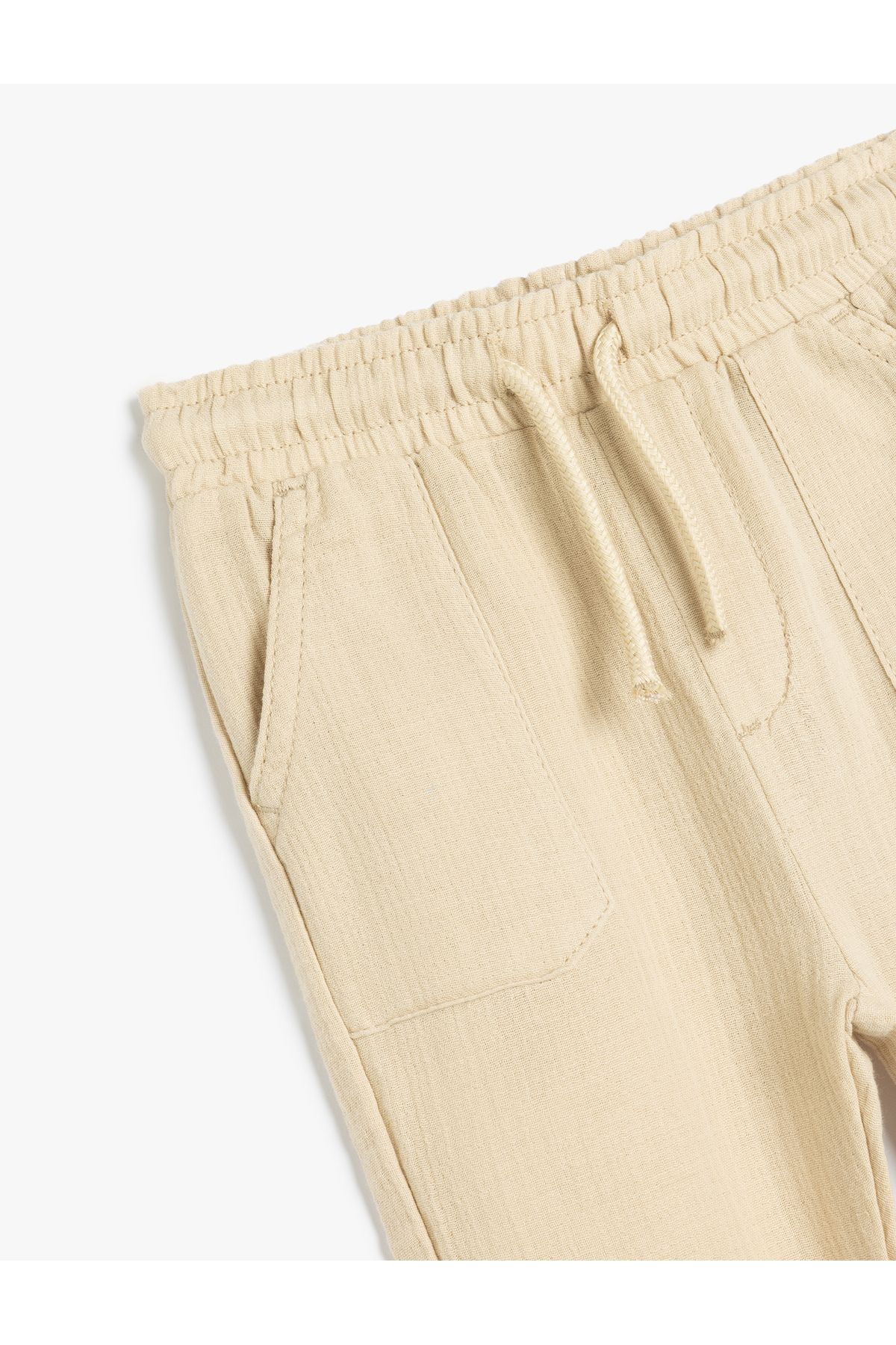 Koton-Nohavice Jogger so zaväzovaním v páse - elastické vrecko 3