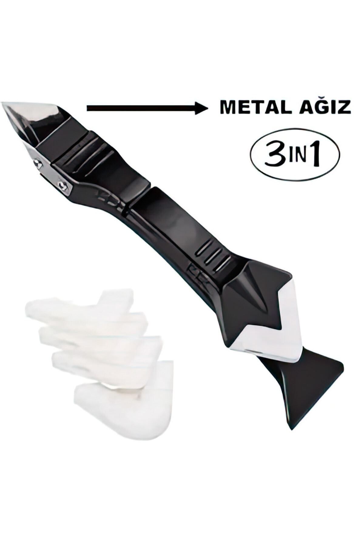 tafce 3'ü 1 Arada Fayans Derz Dolgu Kazıyıcı Sıyırıcı Silikon Sökücü Ve Uygulayıcı Aparatı