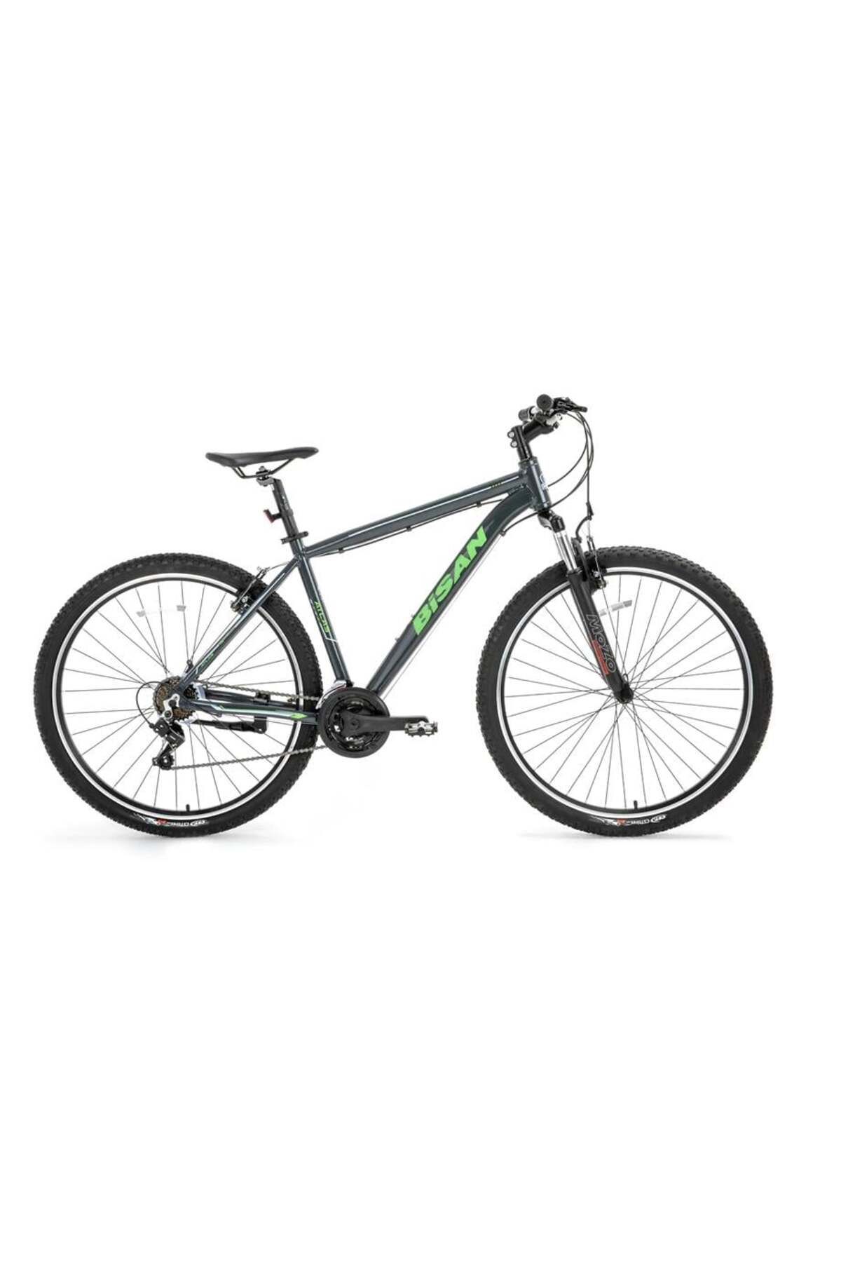 Elioure Kadın Dağ Bisikleti 43cm V 26 Jant 21 Vites Parlak Gri Yeşil