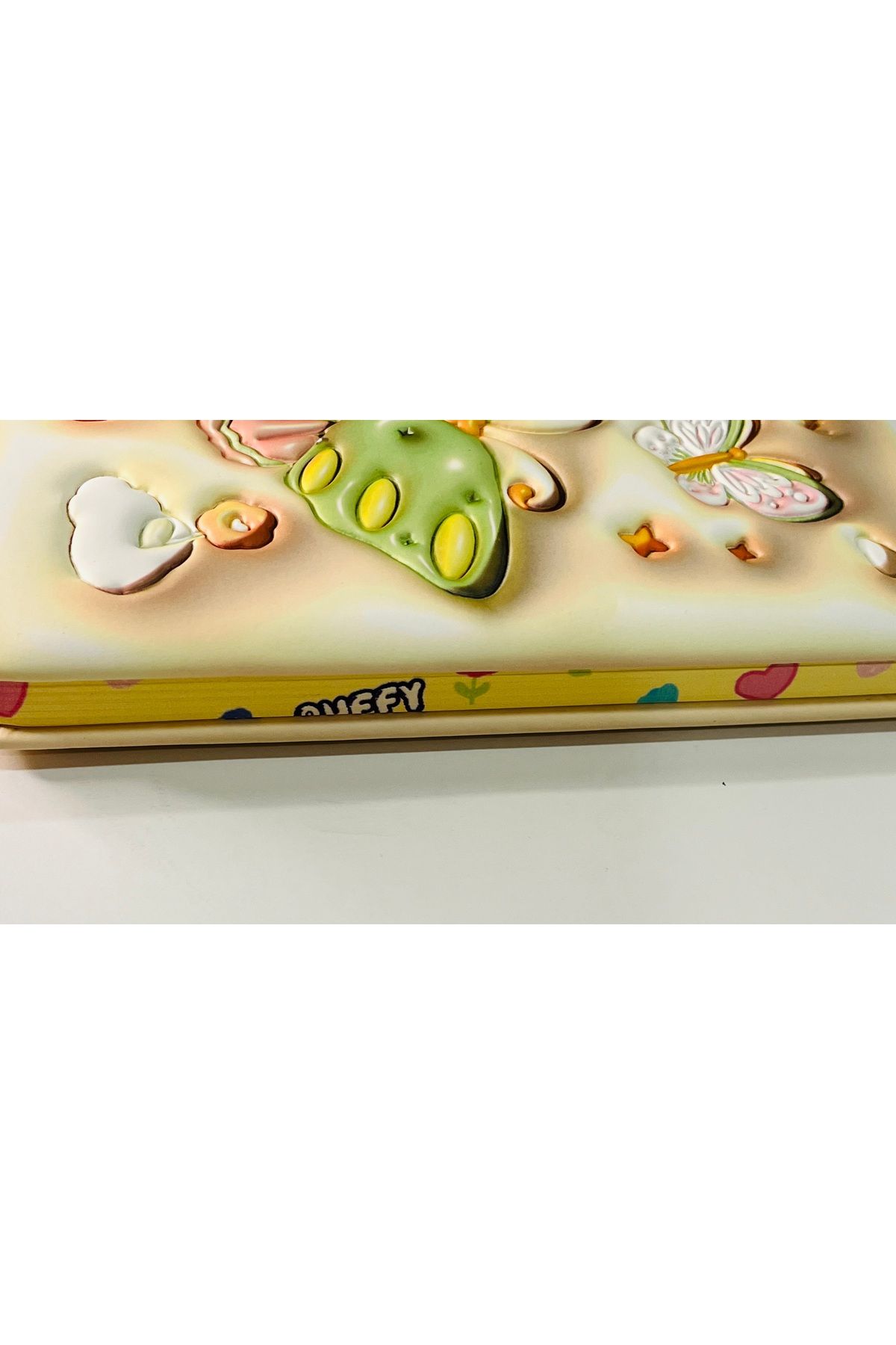 karinabest-Squishy Coated Fluffy Daily Memo Pad 96 Sheets Lined Notebook with Squishy Grip 3